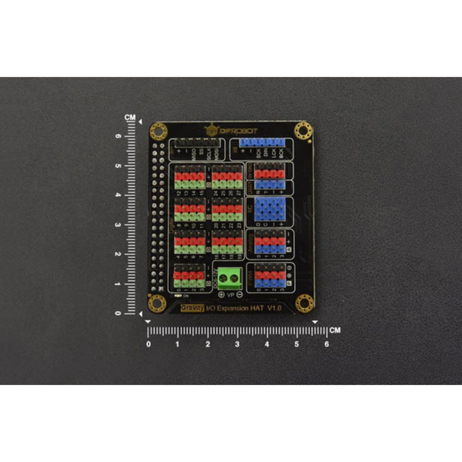 Raspberry Pi 4B/3B+ IO Expansion Hat - An Ideal Expansion Accessory for Your Raspberry Pi