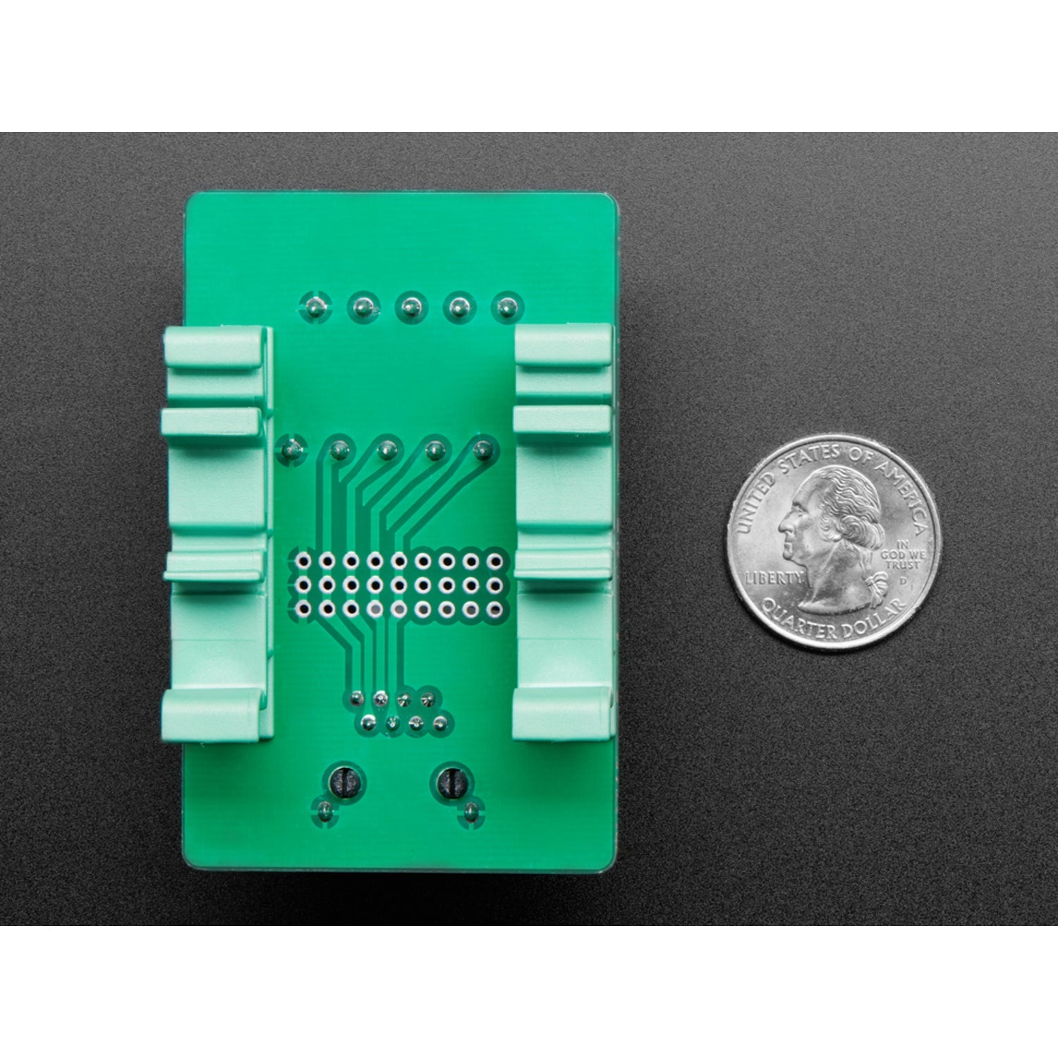 DIN Rail Mountable Right Angle RJ-45 to Terminal Block Adapter for Simplified Wiring