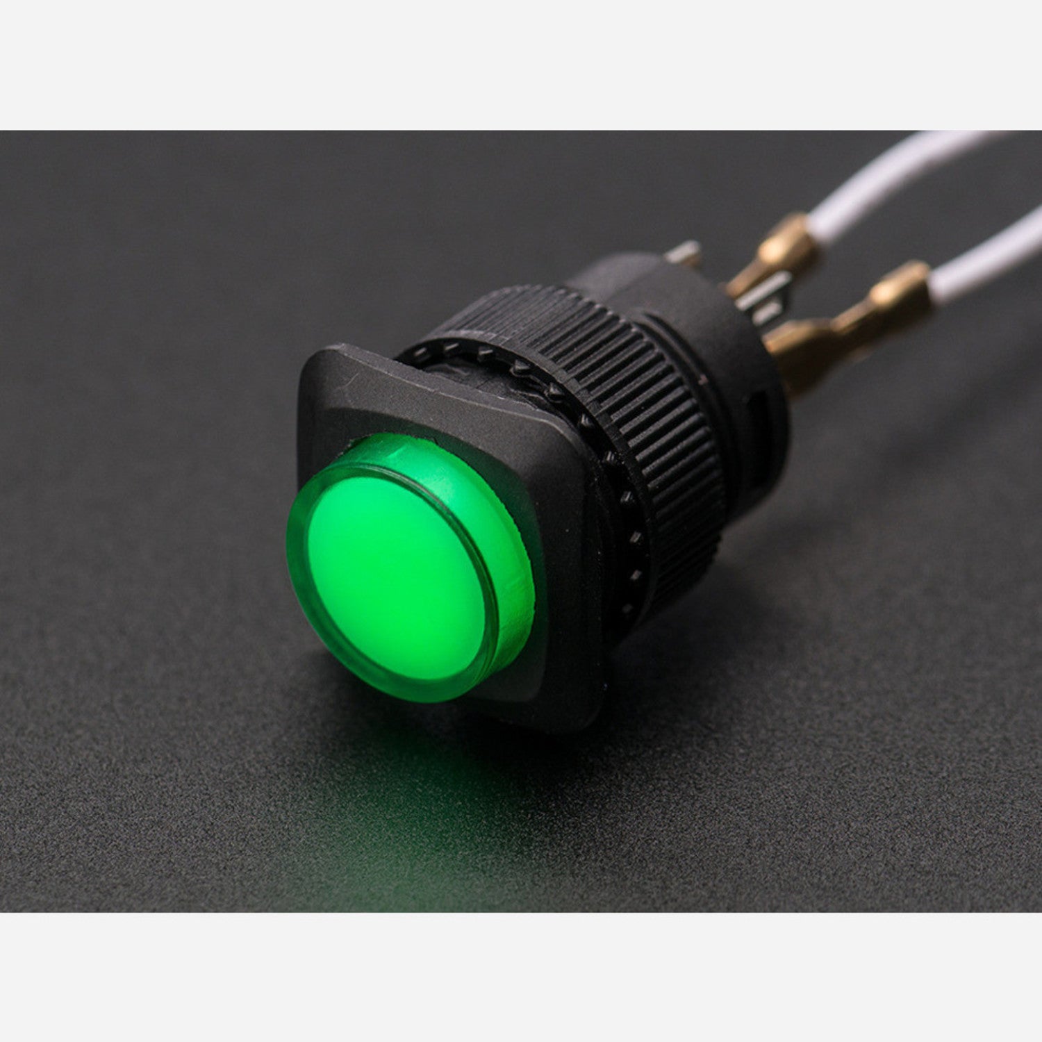 16mm Green Momentary Illuminated Pushbutton Switch for Project Panels