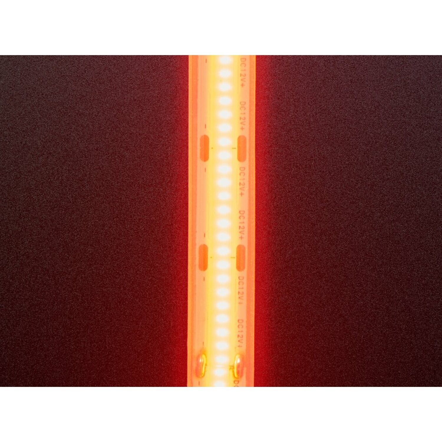 Ultra-Flexible Red LED Strip Lighting with 352 LEDs per Meter and 1-Meter Length