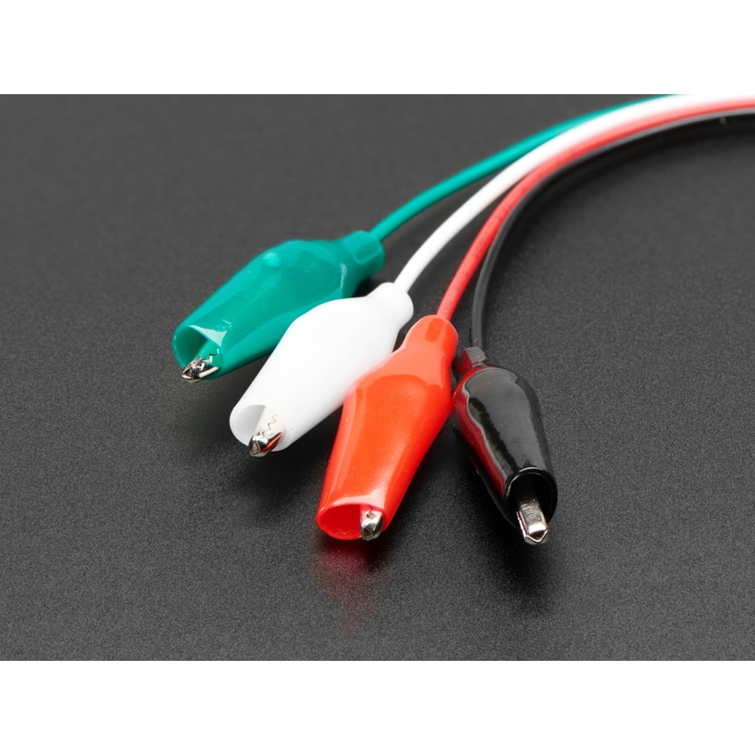 JST PH 4-pin Electrical Plug to Color Coded Mini Alligator Clips Connecting Cable