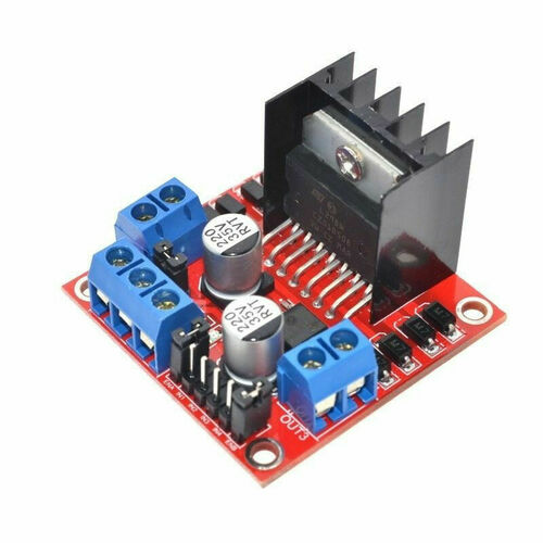 L298N Dual H-Bridge DC and Stepper Motor Driver Circuit Board