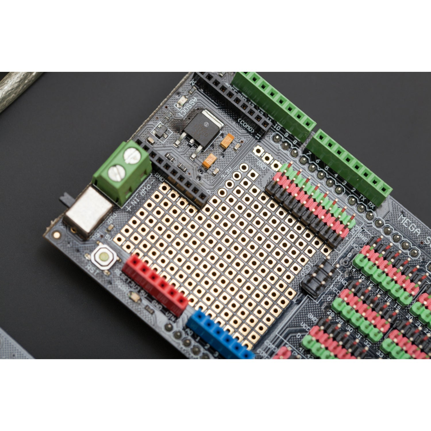 Comprehensive DFRduino Mega Starter Kit with Multiple Sensors