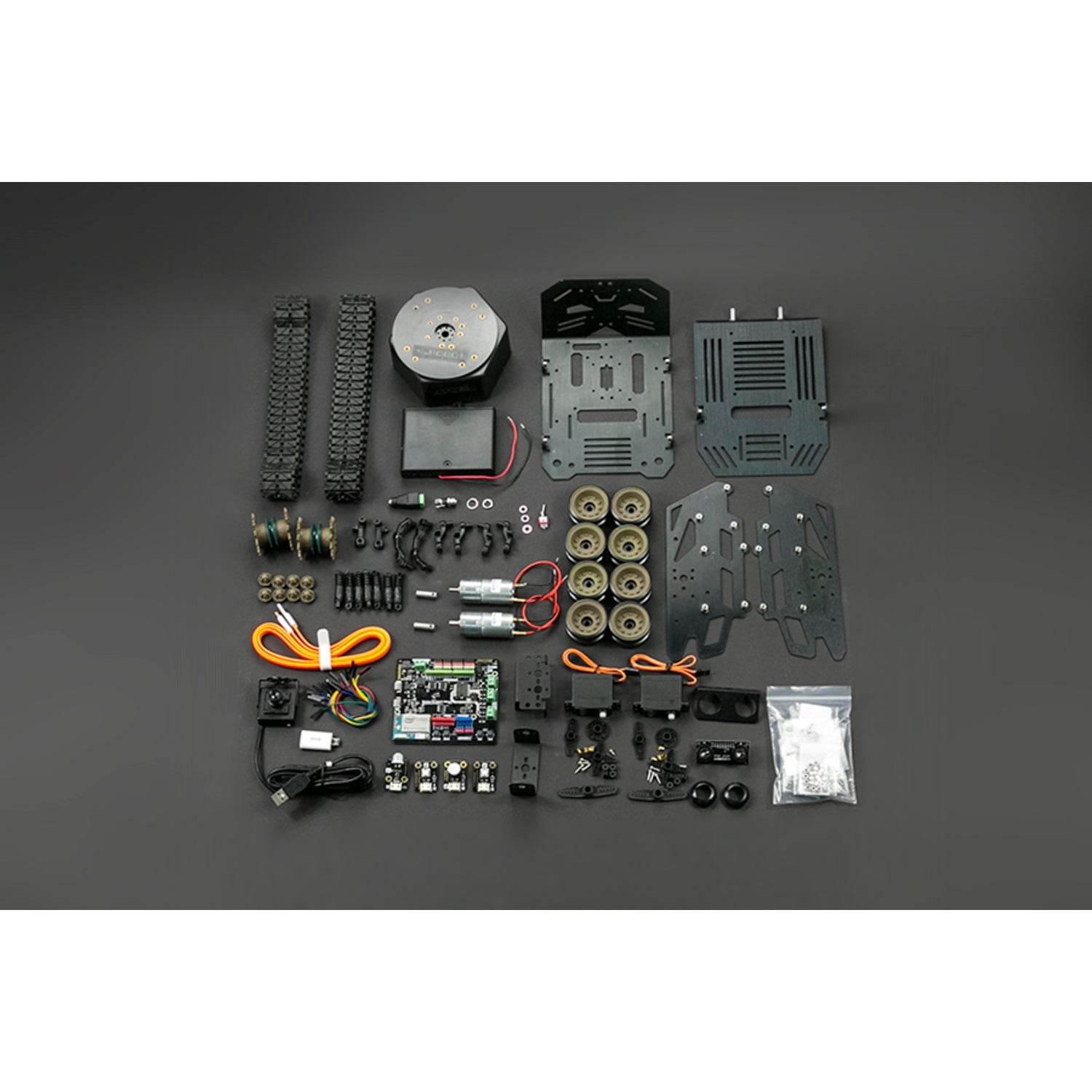 Intel Edison Powered Devastator Robot Kit with Built-in WiFi Vision and Sensors