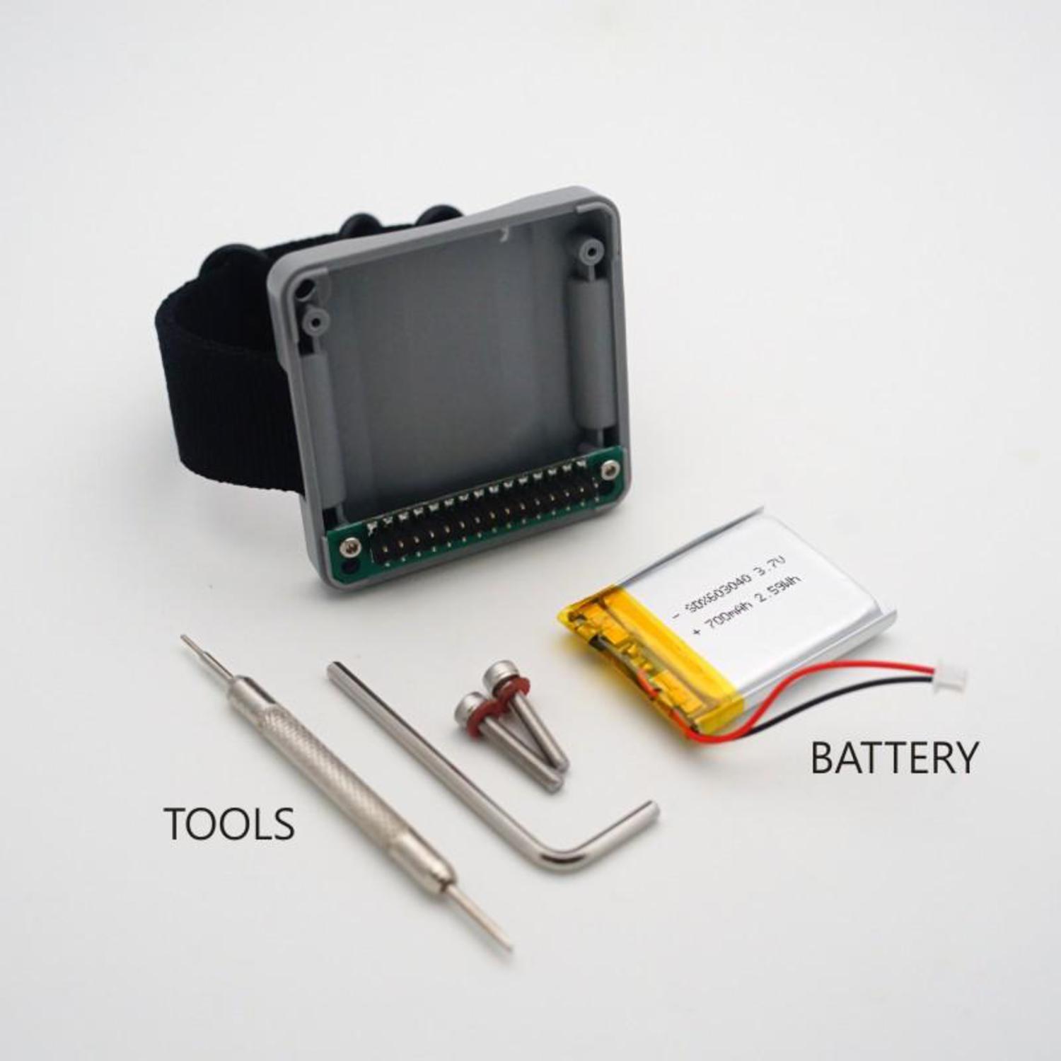 M5Core Development Board Watch Kit without Core: 700mAh Battery Included