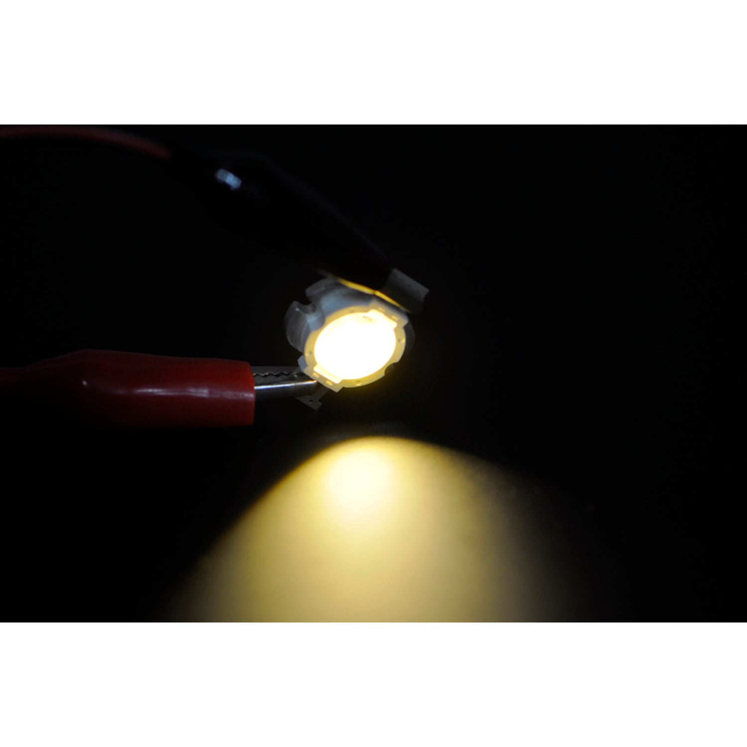 10W Ultra - Bright Warm - White LED with 60 - Degree Focusing Lens for Robot Projects