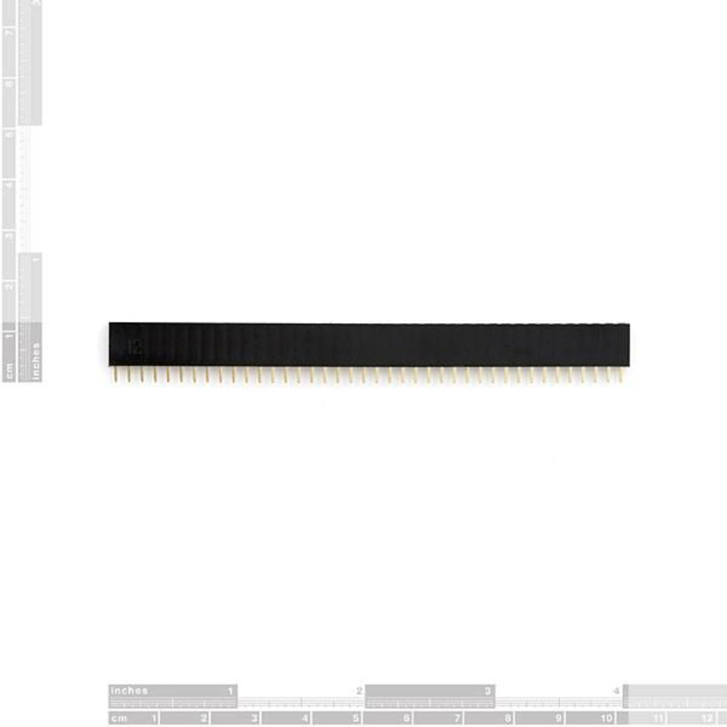 40-Pin Single Row Square Female Headers for Easy Customization