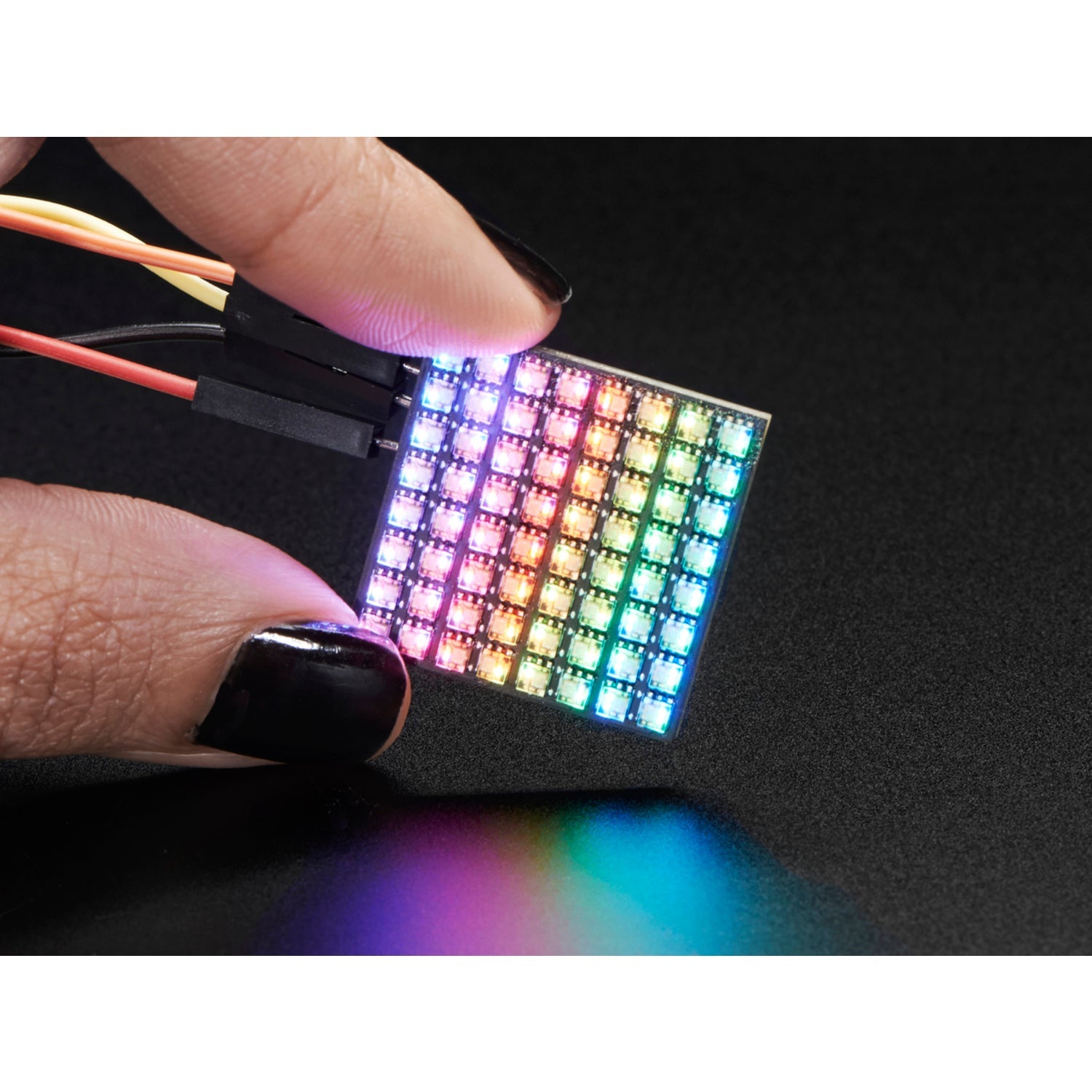 DotStar Micro Surface-Mount Smart RGB LEDs (APA102–2020) - Set of 10 Small and Bright Colorful Dots for Your Projects