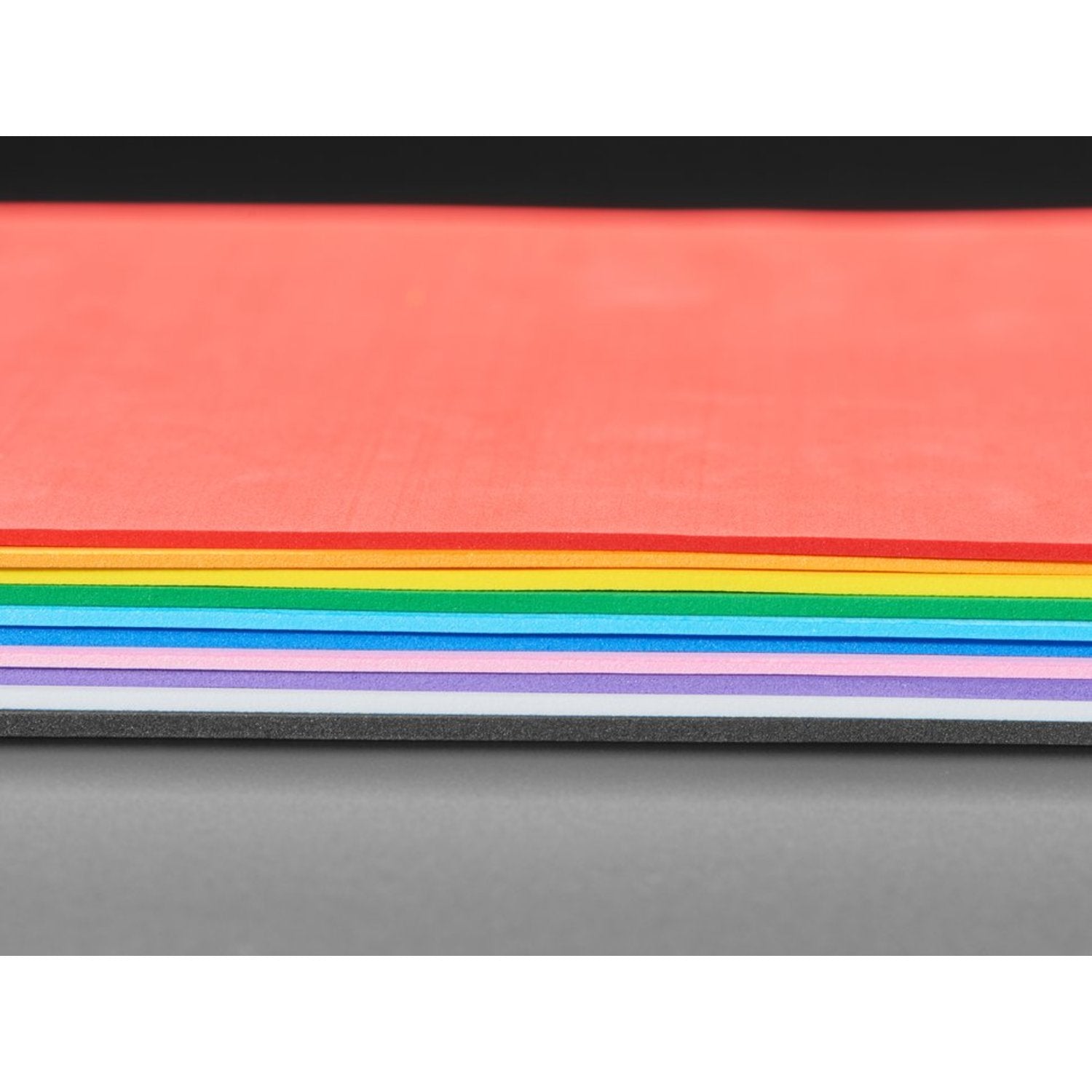 2mm Thick EVA Foam Pack in 10 Rainbow Colors - 10 Sheets