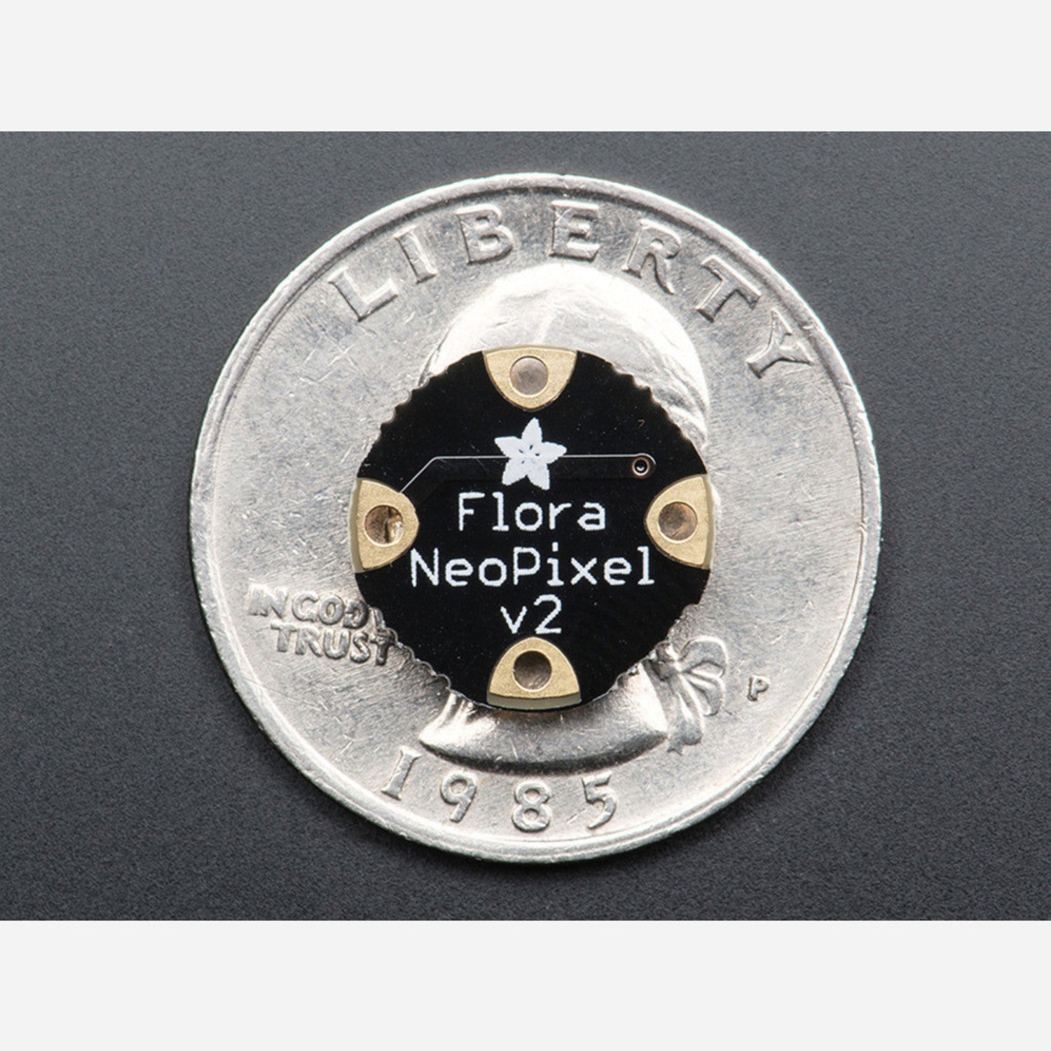 Flora RGB Smart NeoPixel v2 - 4-Piece Pack with High-Speed Tech