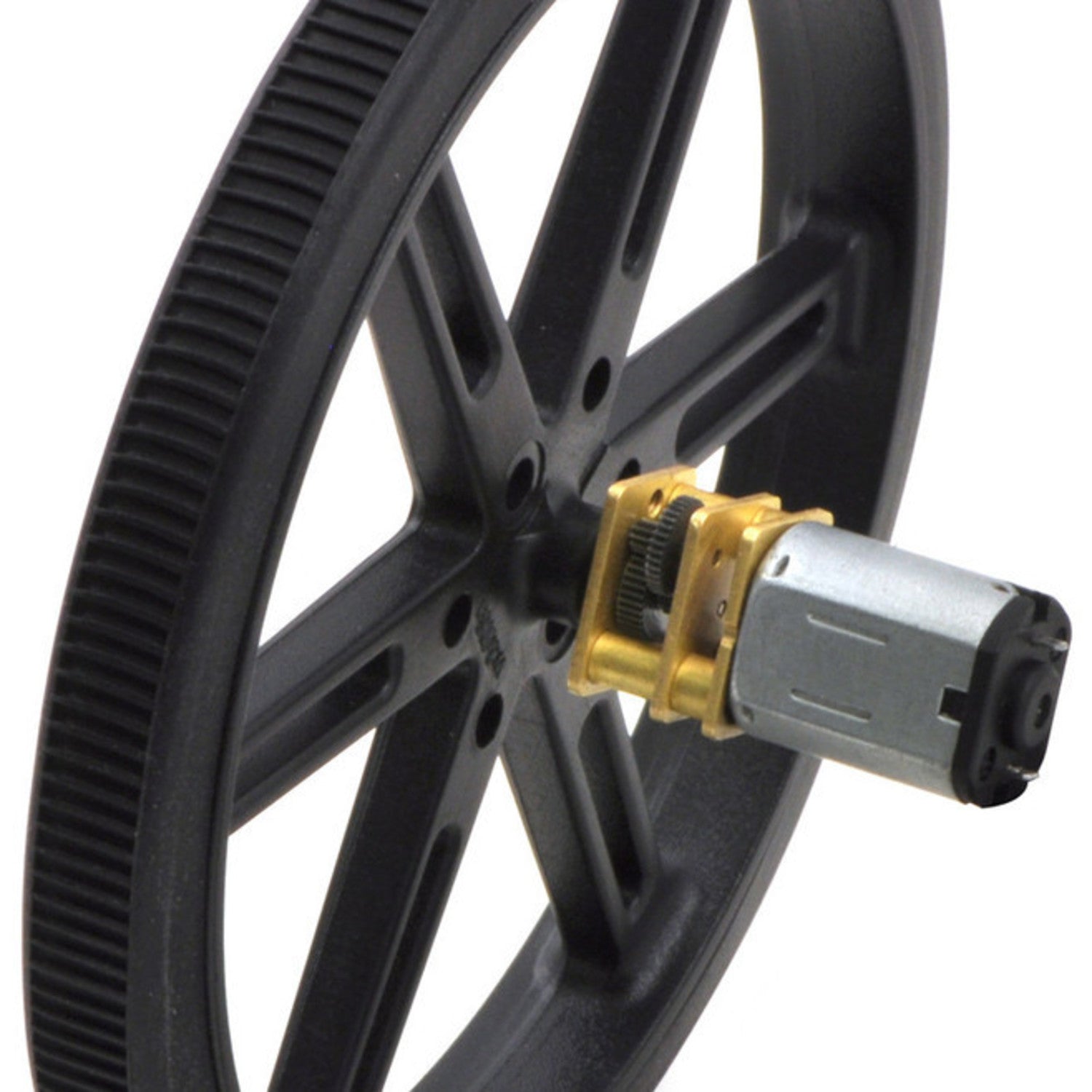 6V High-Power Miniature Brushed DC Micro Metal Gearmotor with 986.41:1 Reduction Ratio