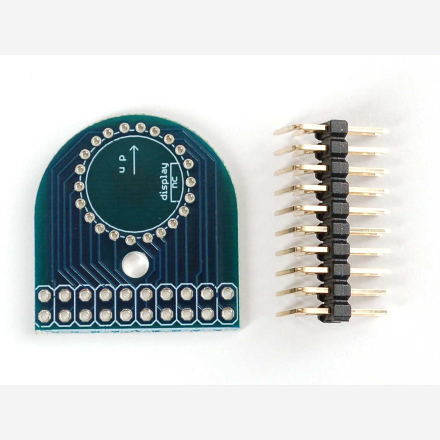Replacement Side Printed Circuit Board (PCB) and Male Header for Ice Tube