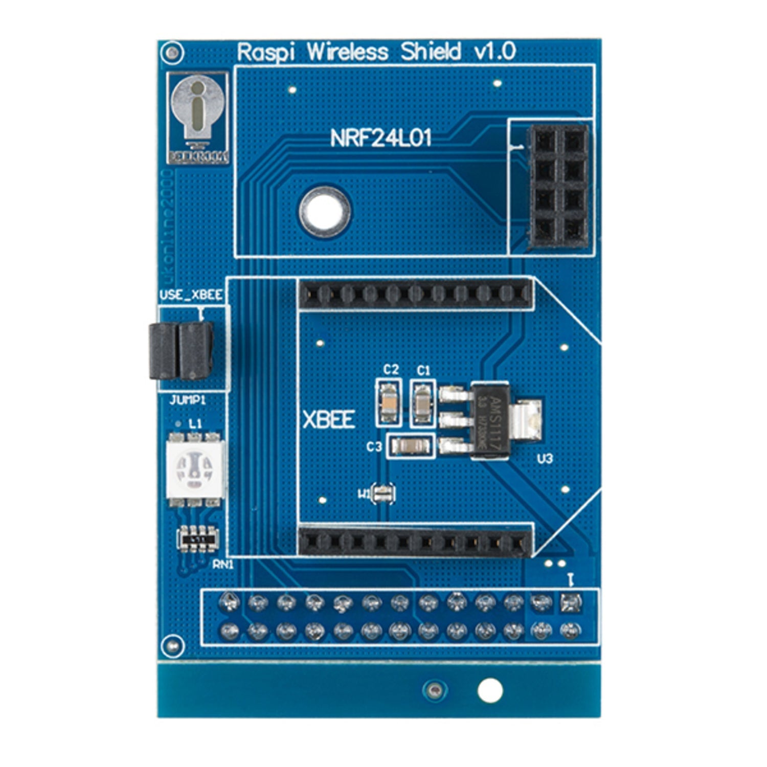 Easy-to-Use Helium Atom to Raspberry Pi Connecting Adapter