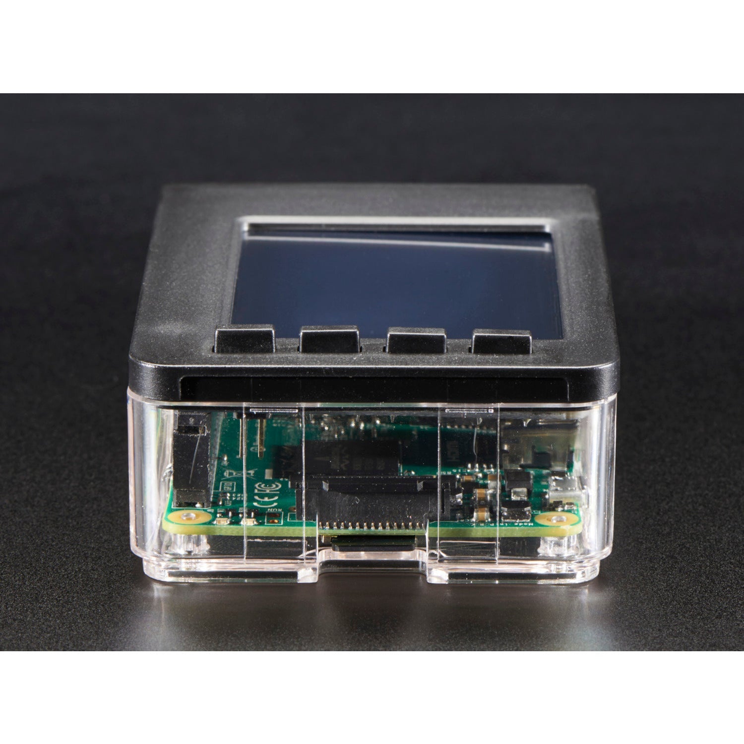 High - Quality Faceplate and Button Pack Designed for 2.8 - inch PiTFTs Compatible with Raspberry Pi B+, Pi 2, and Pi 3