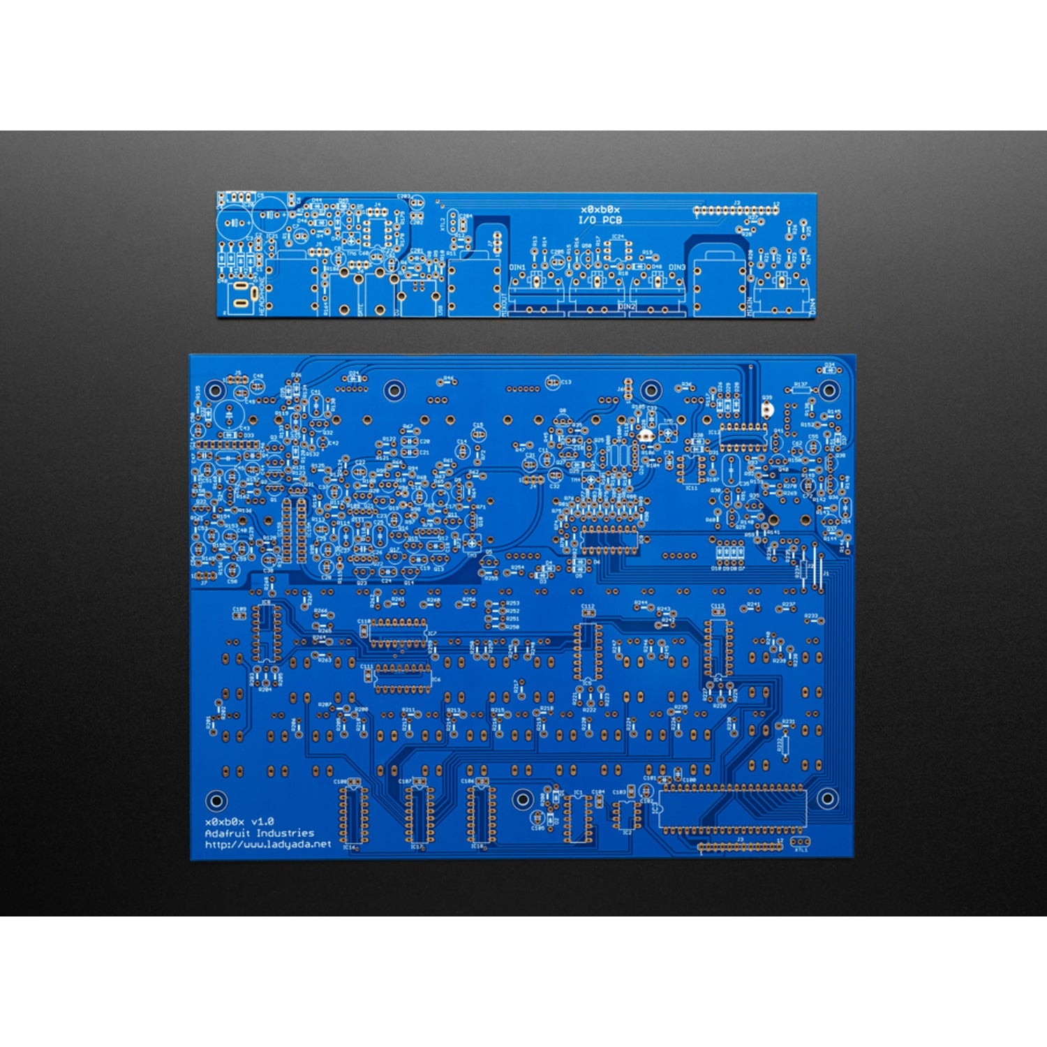 Ladyada's Premium x0xb0x Synthesizer Kit PCB Set