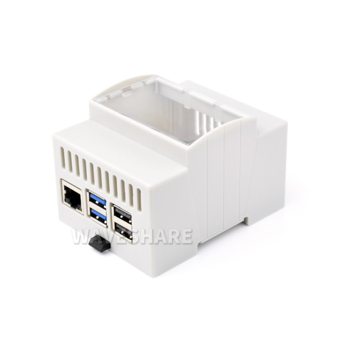 High - Quality ABS DIN Rail Mountable Enclosure Case for Raspberry Pi 5