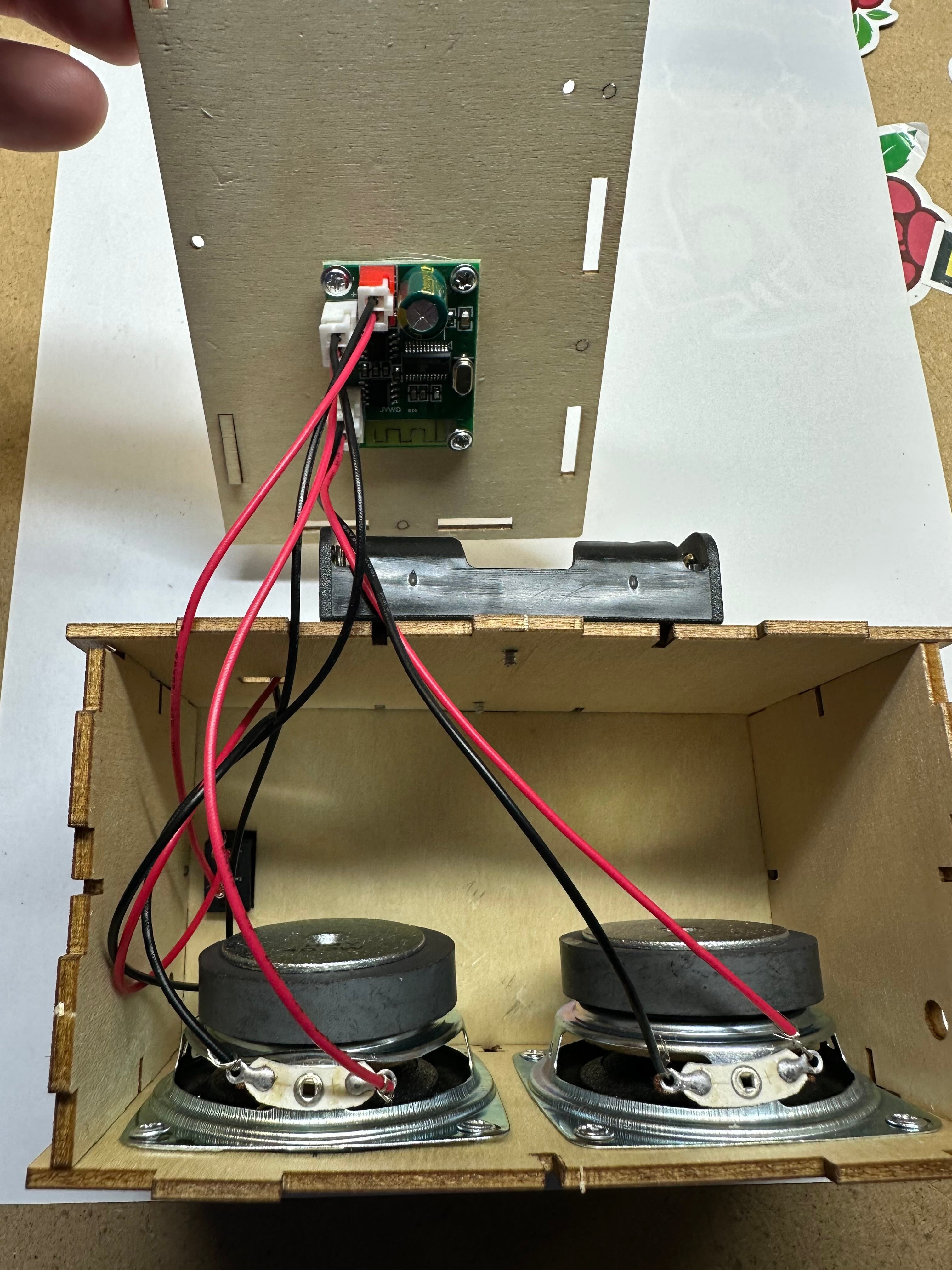 DIY ABS Bluetooth Speaker Box Kit for Kids Aged 6+