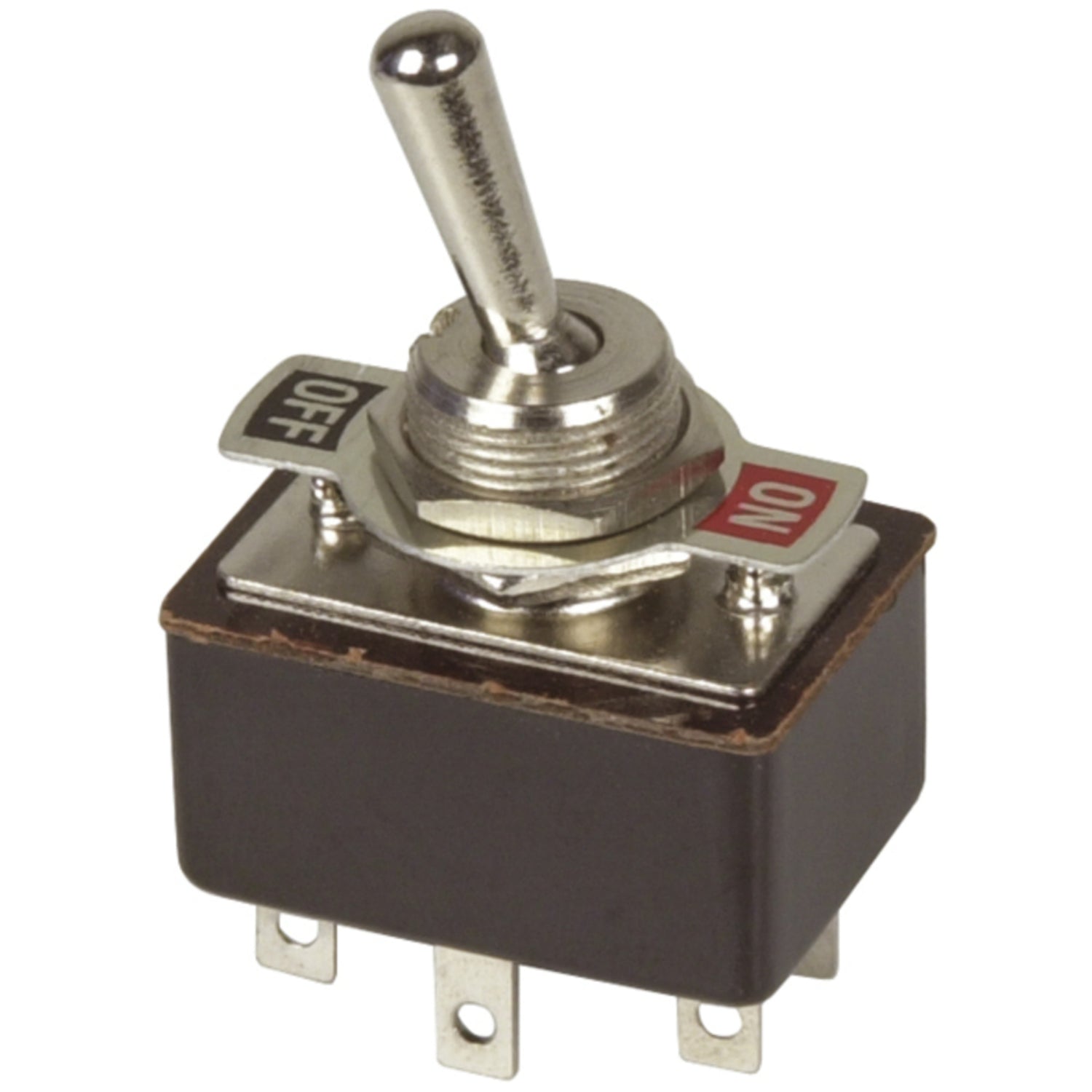 Double Pole Double Throw (DPDT) Standard Toggle Switch for Panel Mounting Applications
