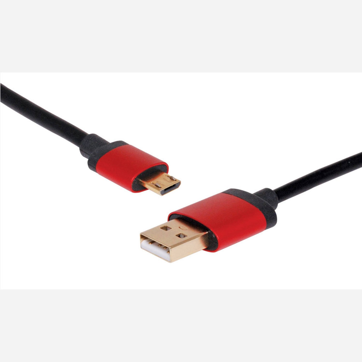 1.5-Meter USB 2.0 Charging Cable with Type A Male to Micro B Male Connectors, Capable of 3A High-Current Charging