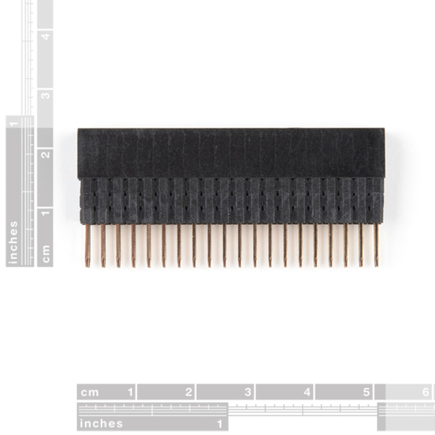 16mm Height 2x20 Pin Extended Female GPIO Header with 7.30mm Pin Length
