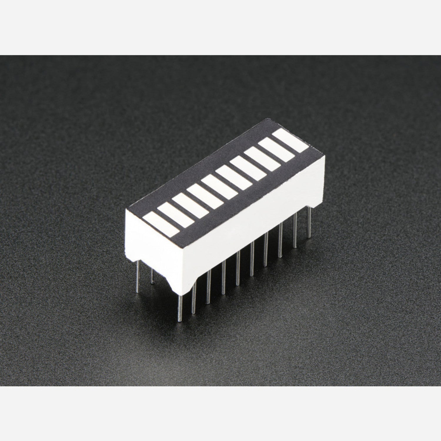 10-Segment Blue LED Light Bar Graph Display [KWL-R1025BB] for Small Linear Displays