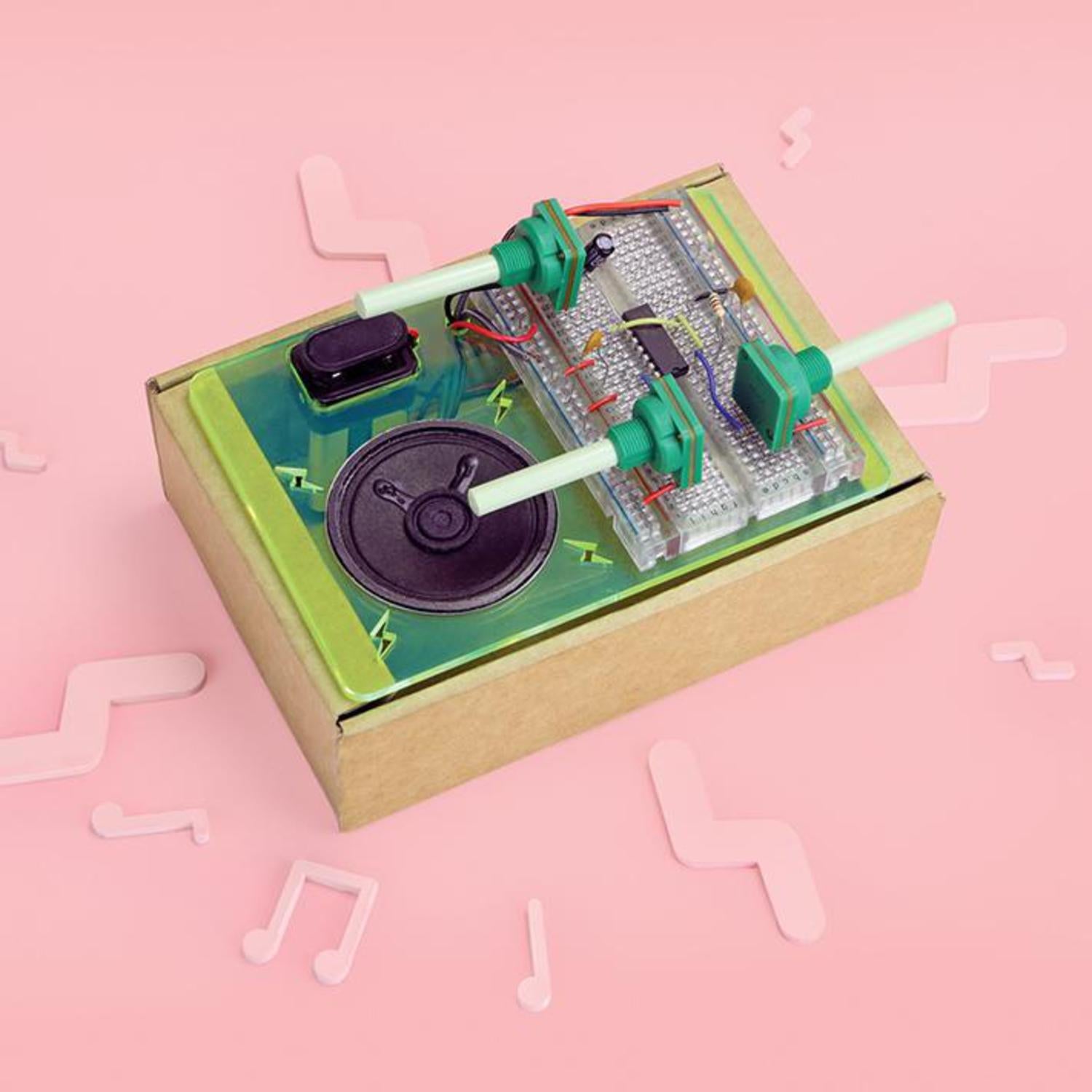 Do - It - Yourself Electronic Synthesizer Kit for Music - Loving Kids and Makers