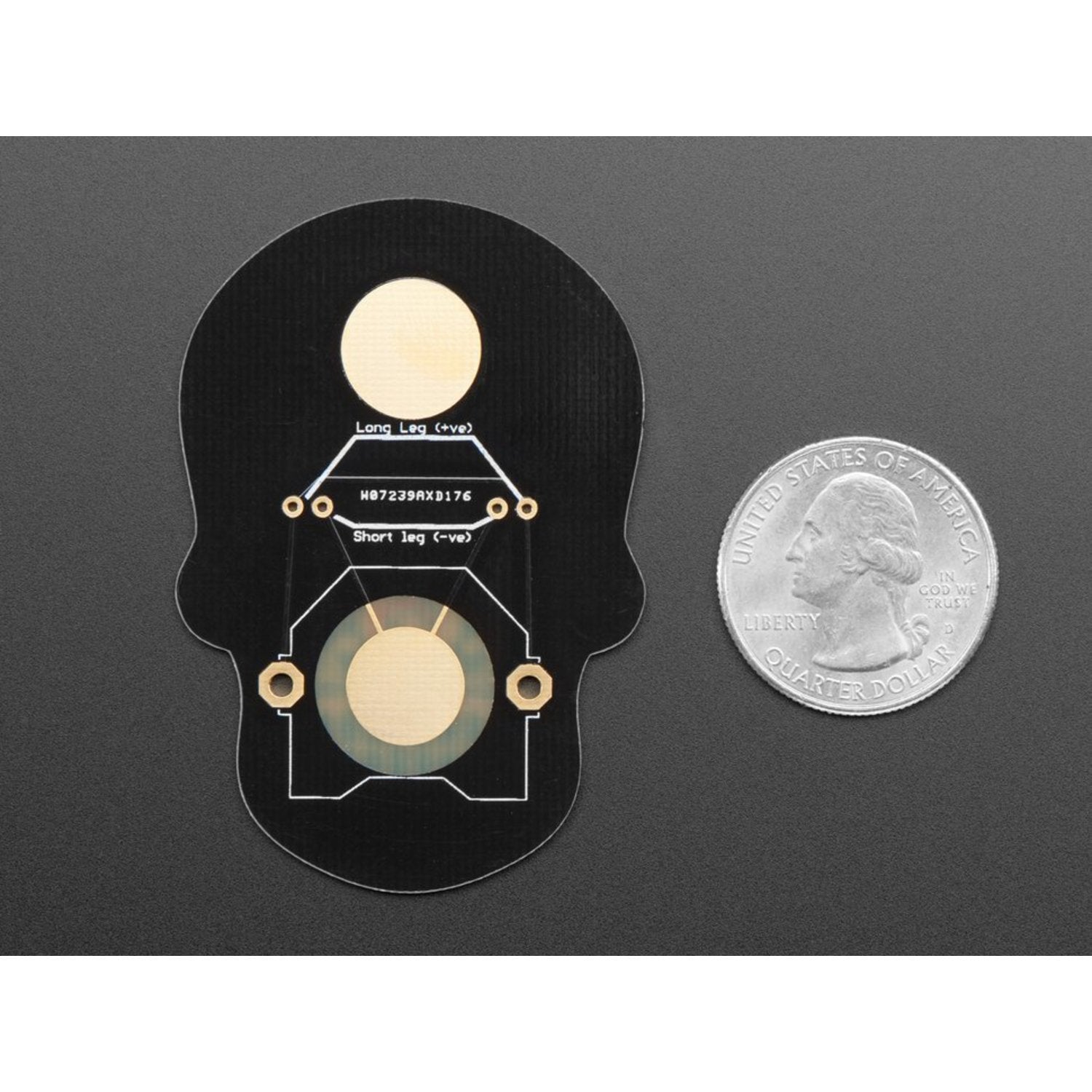 DIY Day of the Geek LED Skull Soldering Badge Kit for Beginners
