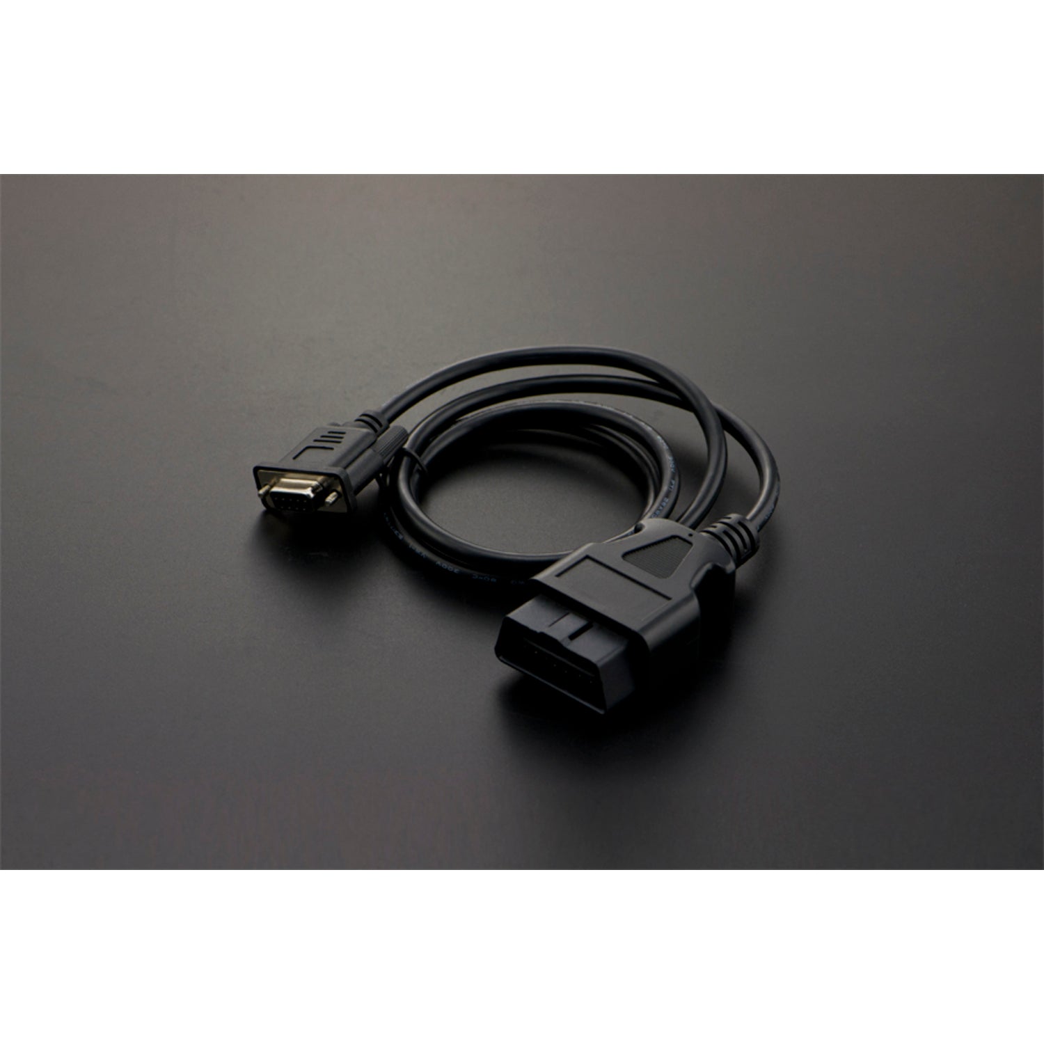 110cm DB9 Serial RS232 OBD2 Diagnostic Cable for Car Hacking