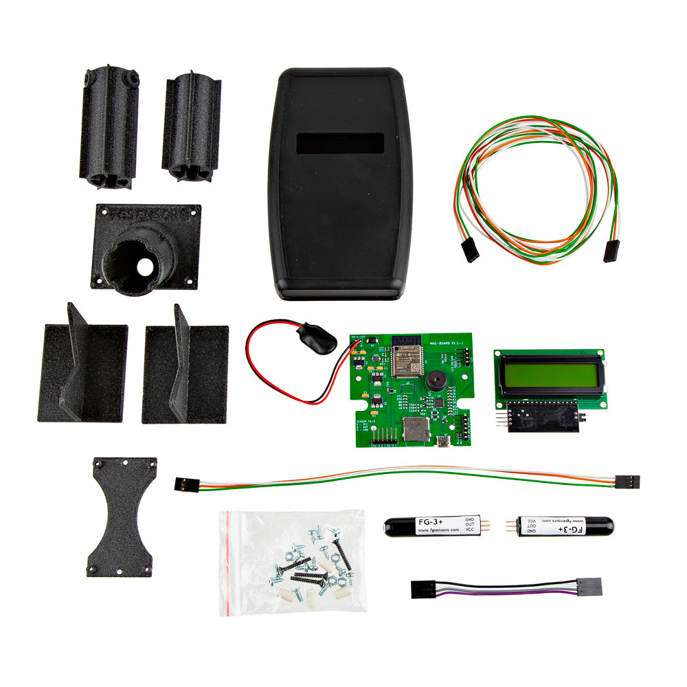 FGSensors Complete Full Gradiometer Building Kit for Magnetometer Enthusiasts