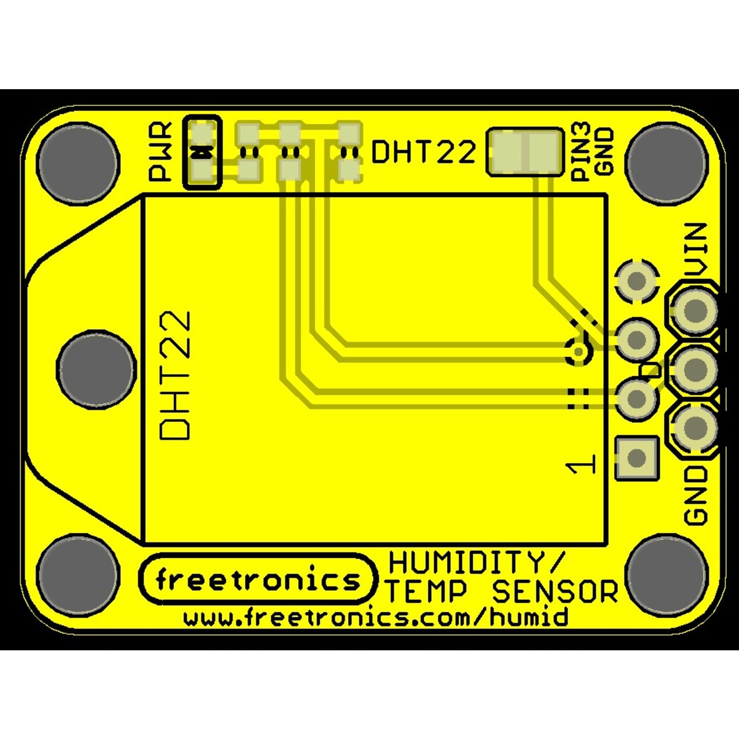 High - Accuracy Arduino - Supported Humidity and Temperature Sensor Module