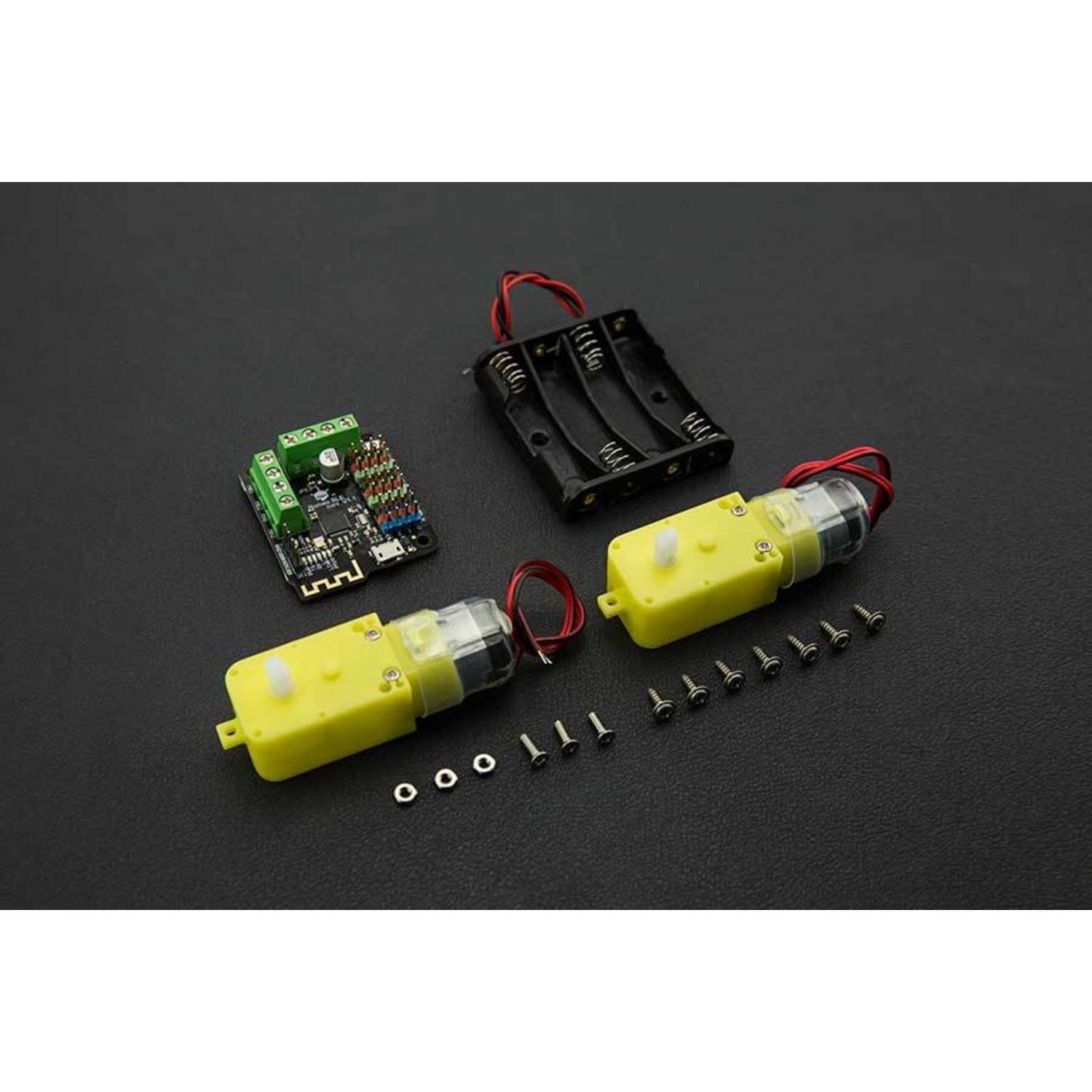 Flamewheel Remote - Controlled Assembled Educational Robot for Beginners in Electronics