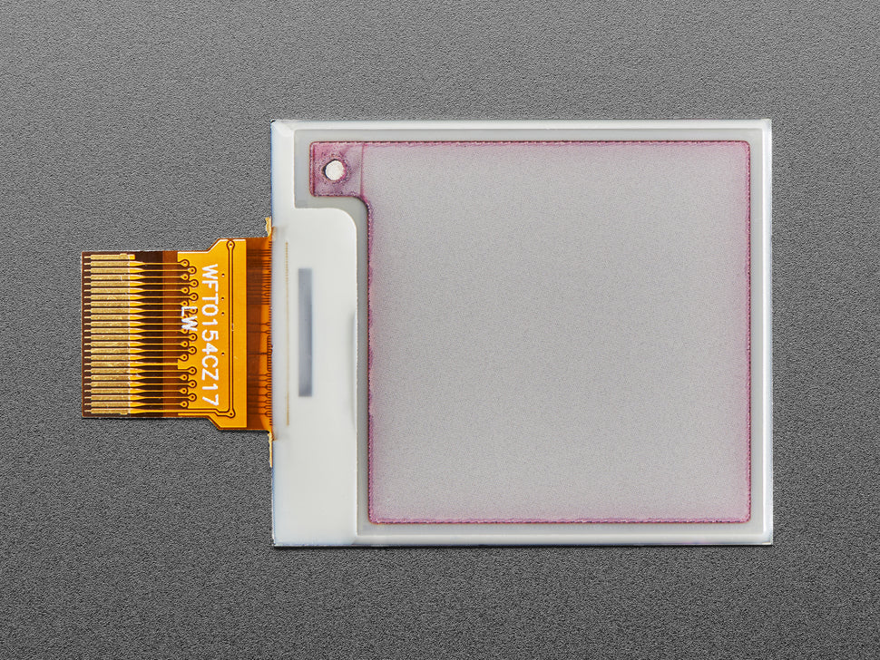 1.54-inch 152x152 Tri-Color eInk/ePaper Display Module - IL0373