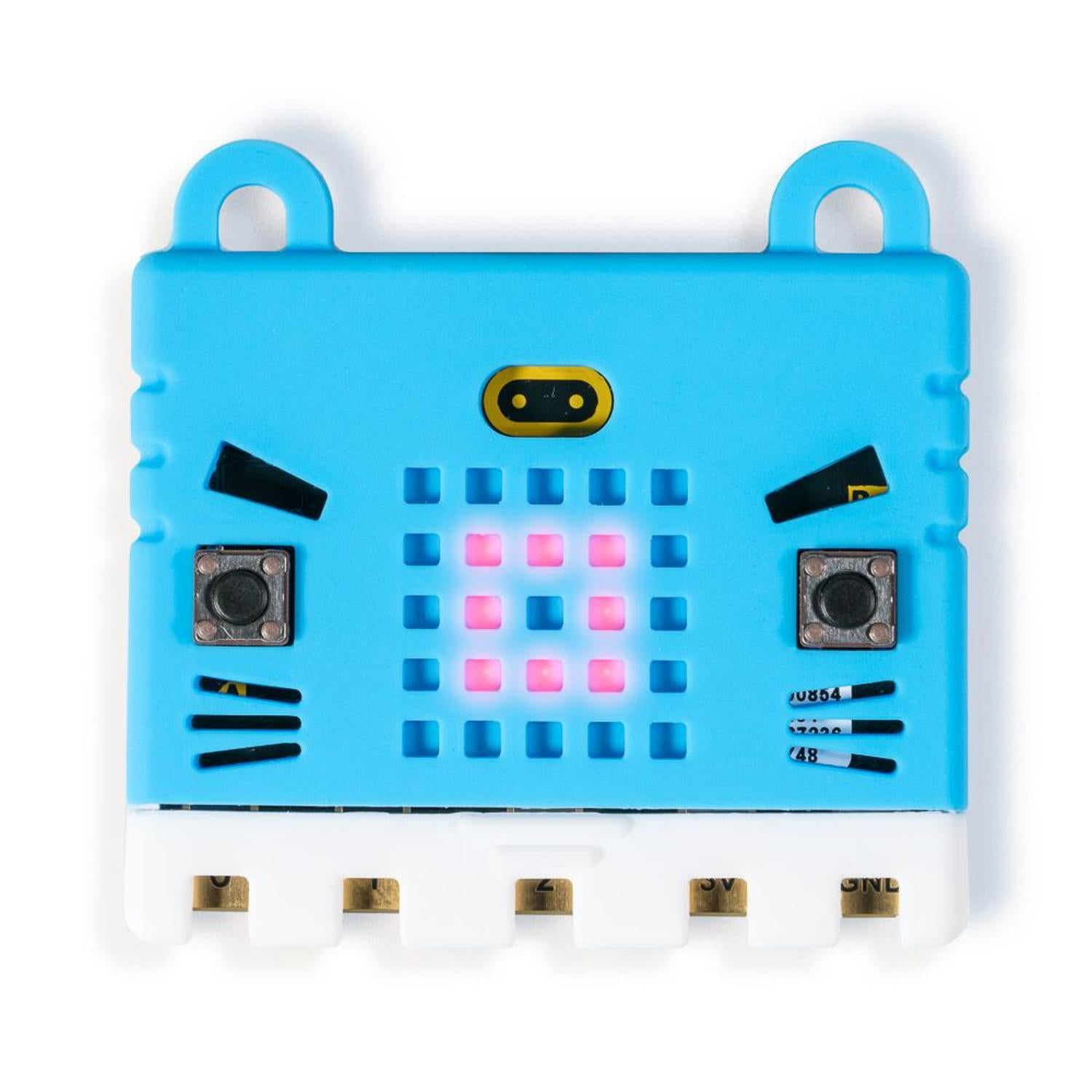 Red Soft Rubber Kitty Case for micro:bit - Enhance Your Device's Cuteness