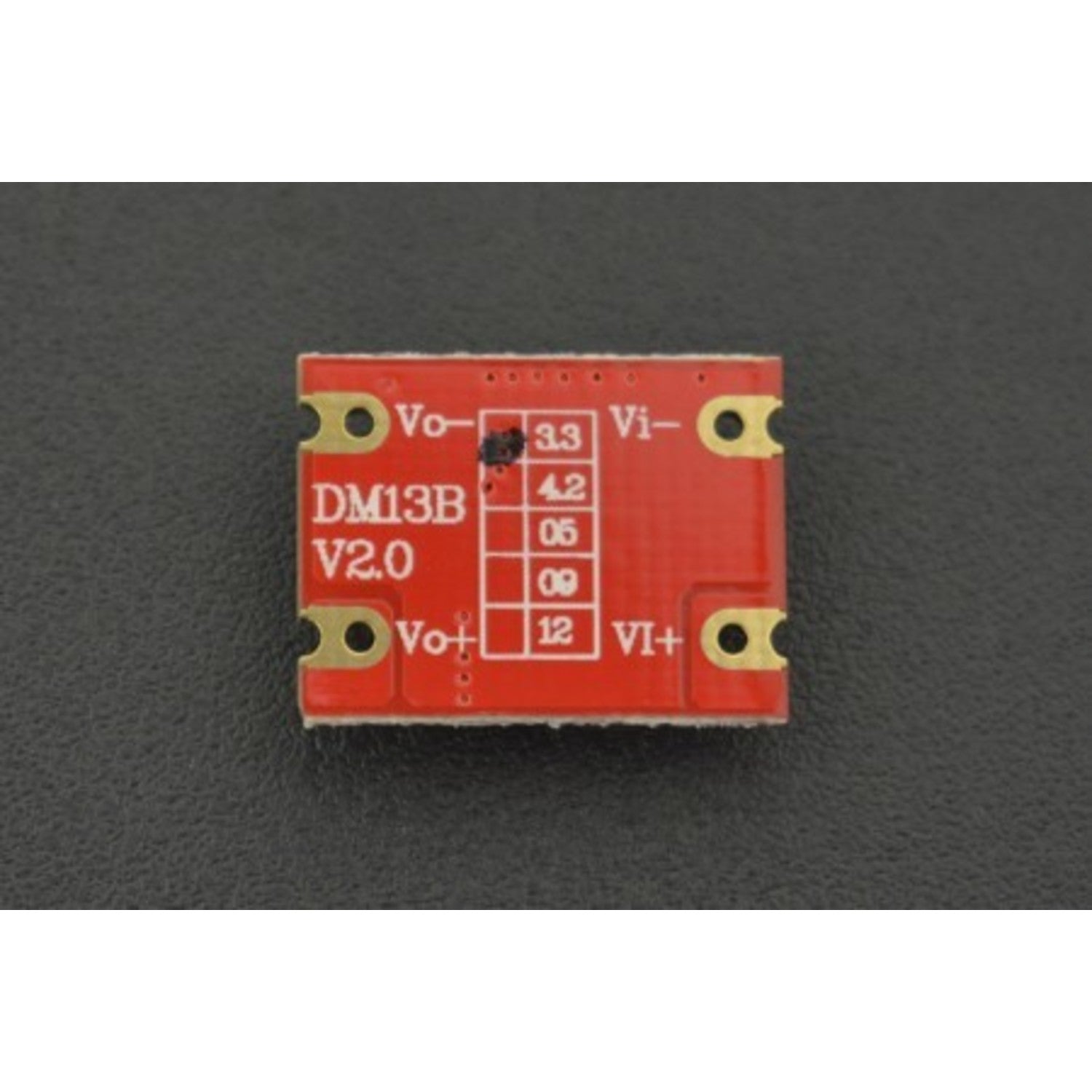 DC-DC Automatic Step Up and Step Down Power Supply Module with an Input Voltage Range of 2.5 to 15V and a Fixed Output Voltage of 3.3V at 600mA
