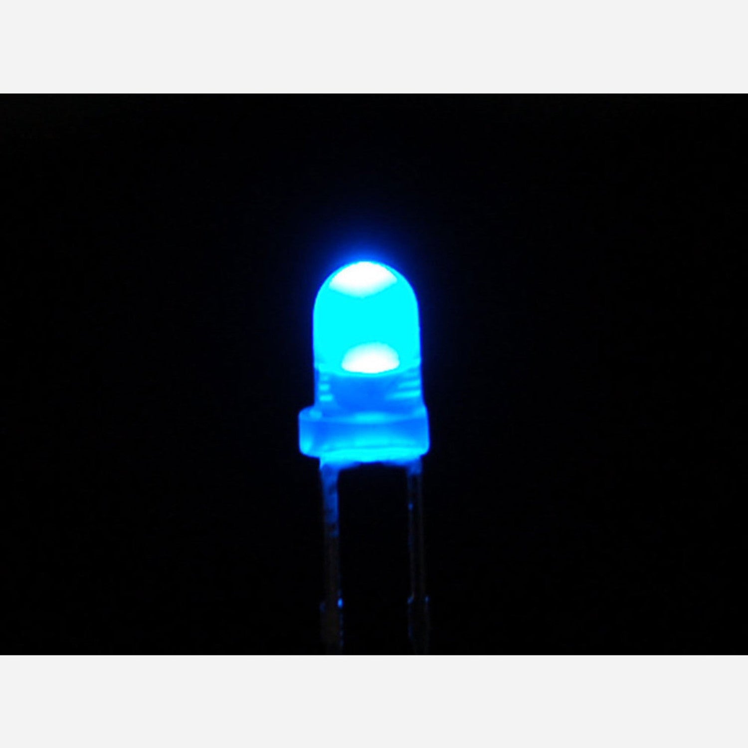 25-Pack of 3mm Bright Diffused Blue LEDs for Daytime Visibility