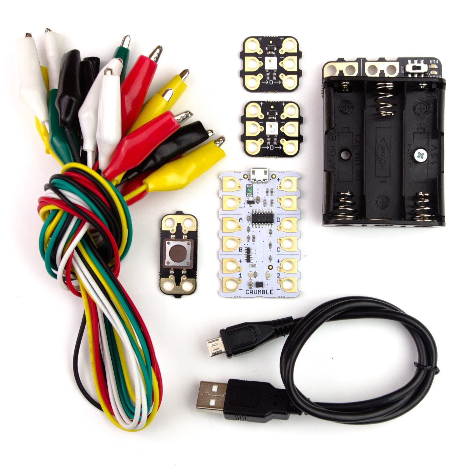 Easy-to-Use Programmable Crumble Starter Kit for Multiple Devices