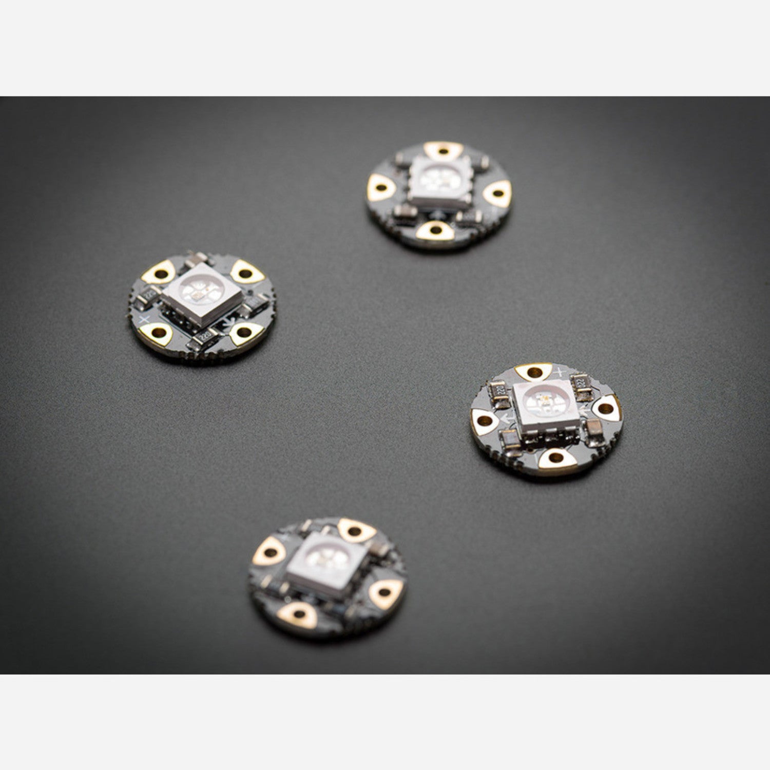 Flora RGB Smart NeoPixel v2 - 4-Piece Pack with High-Speed Tech