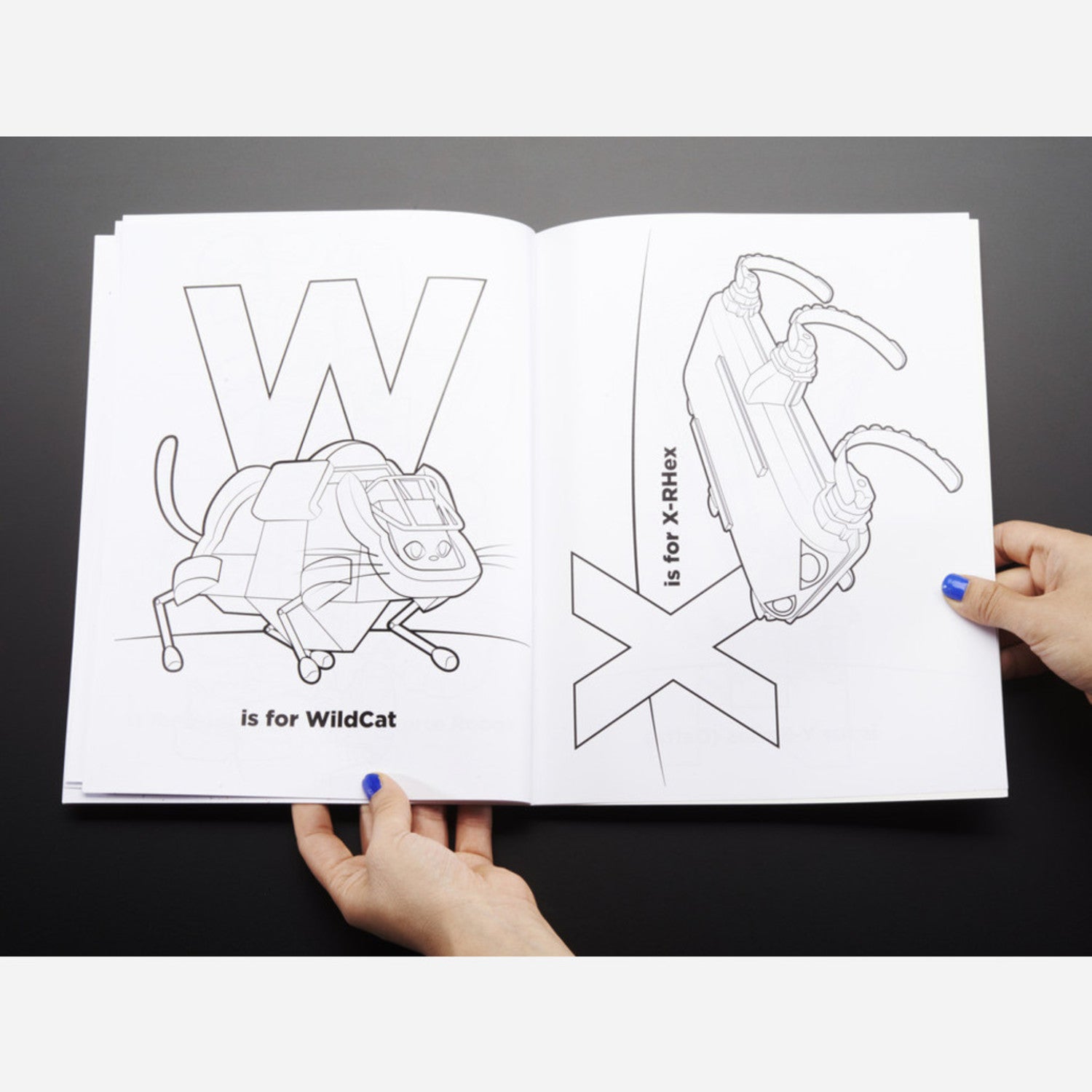 Ladyada's Coloring Book: R Stands for Robots - A Fun and Educational Coloring Adventure