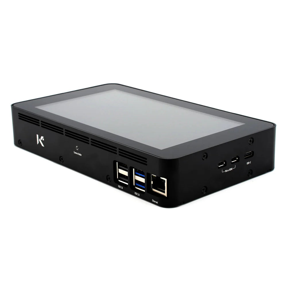 High - Quality KKSB Enclosure Case for Raspberry Pi 5 and the Official Raspberry Pi 7 - inch Touchscreen Display