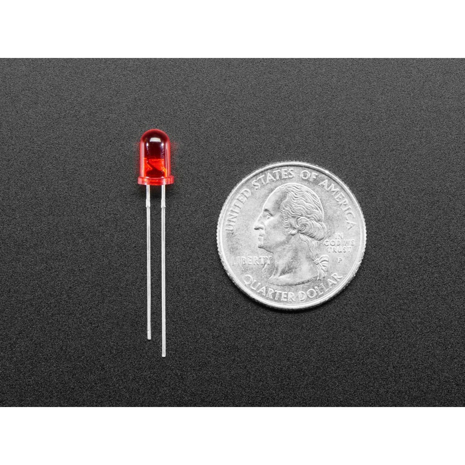 5mm Diffused LED Pack - 25 Pieces with 5 LEDs in Each of 5 Different Colors for Electronic Projects