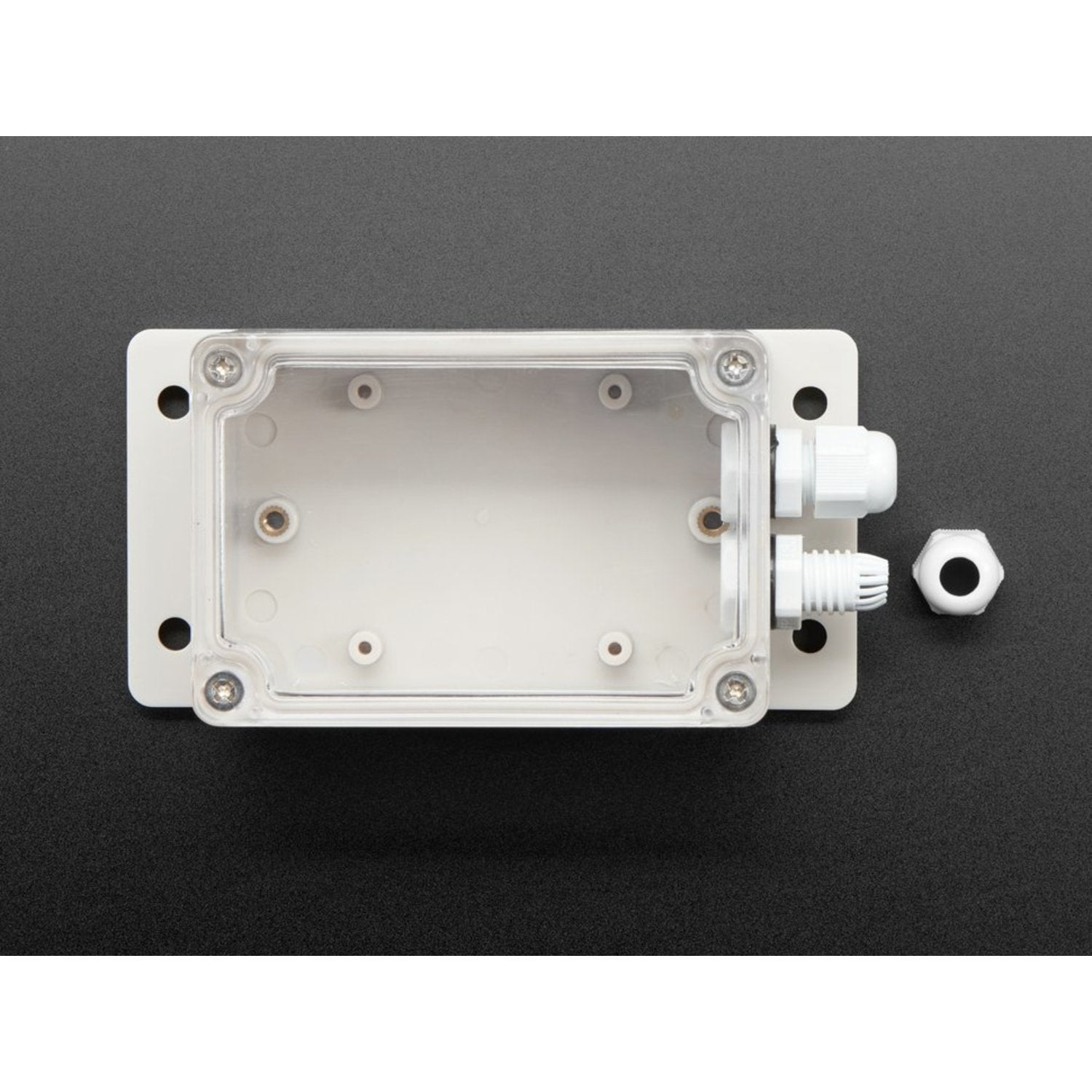 Industrial Flanged Weather - Resistant Enclosure Equipped with PG - 7 Cable Glands