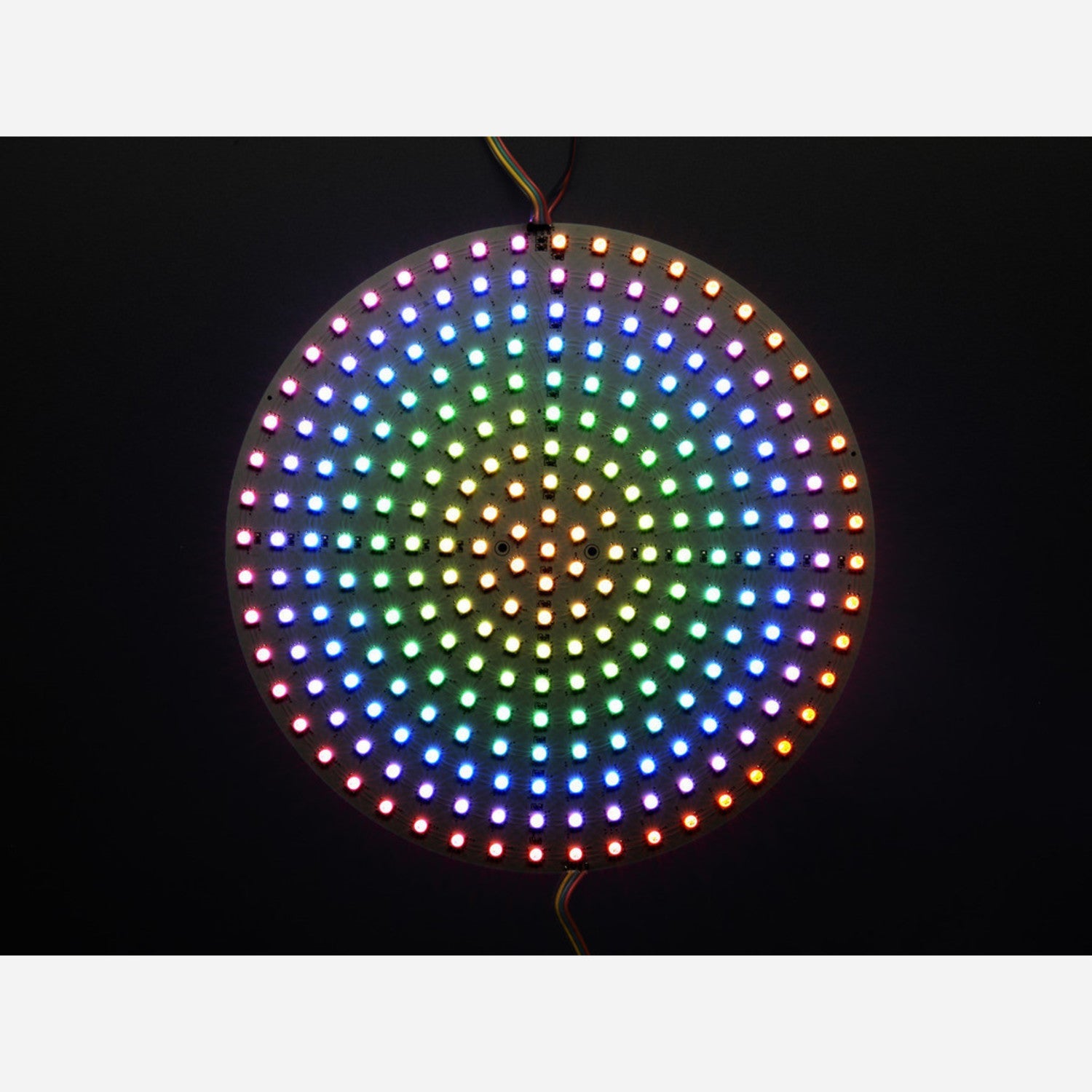 240mm Diameter Circular DotStar RGB LED Disk for Stunning Lighting Displays