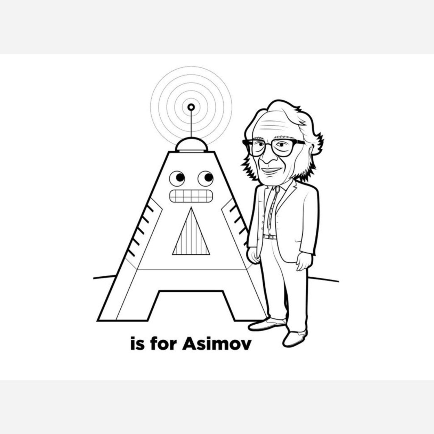 Ladyada's Coloring Book: R Stands for Robots - A Fun and Educational Coloring Adventure