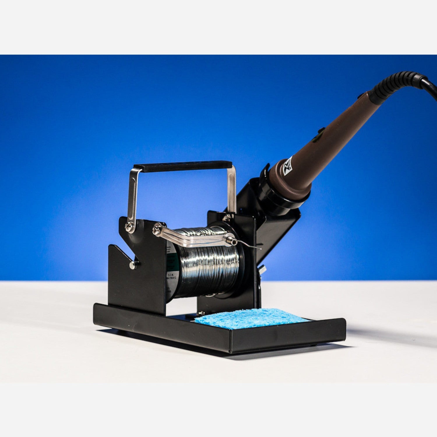 High - Quality Deluxe Soldering Stand with Integrated Solder Roll Holder for Professional and Amateur Soldering