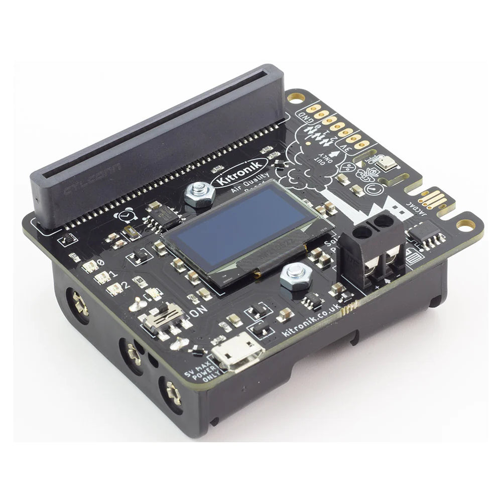 Kitronik Comprehensive Air Quality and Environmental Monitoring Board for micro:bit