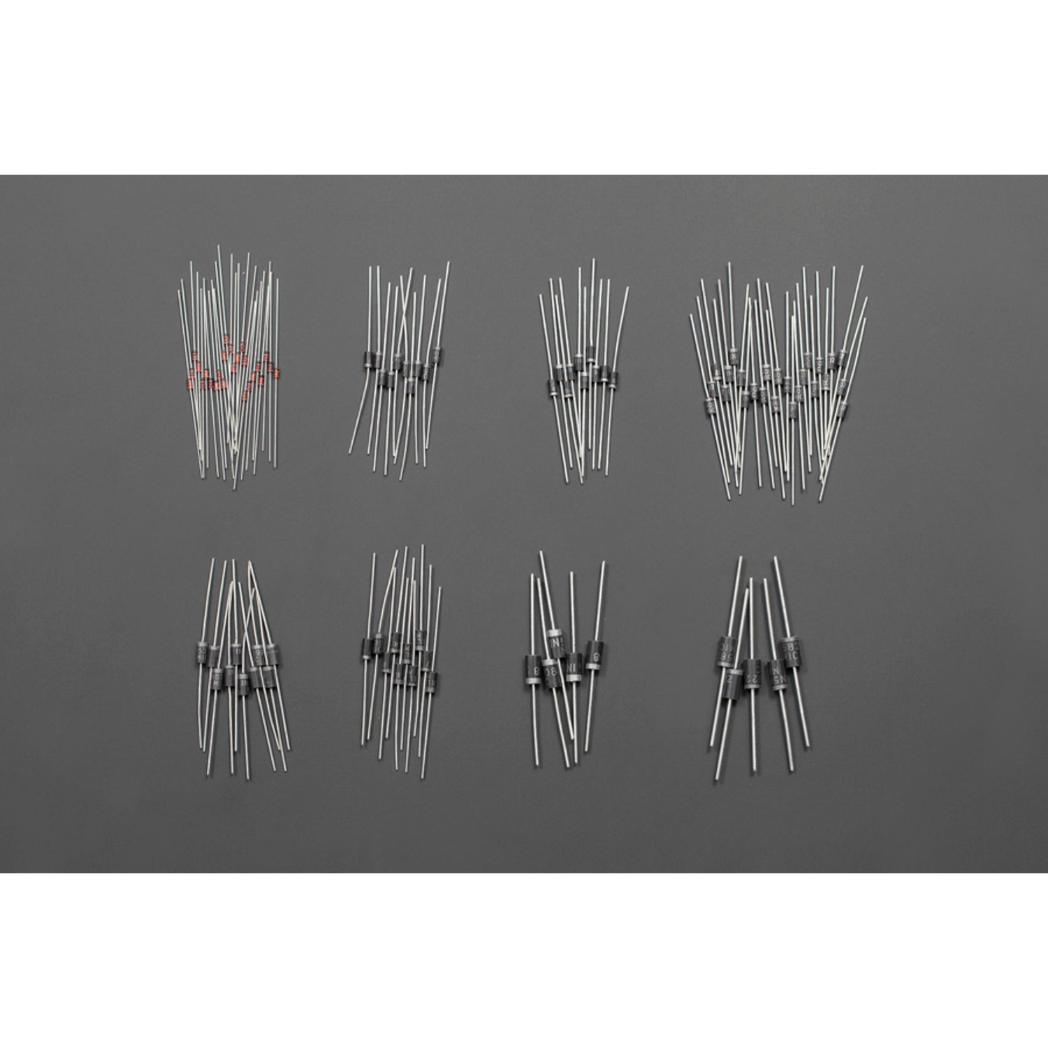 100-Piece Semiconductor Diode Pack for Electronics Projects