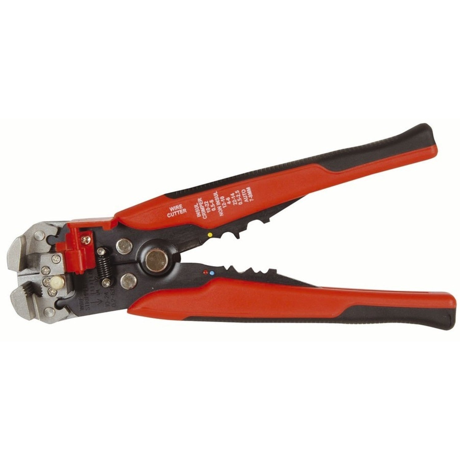 High - Performance Alloy Steel Wire Stripper, Cutter and Crimper with Precision Wire Guide