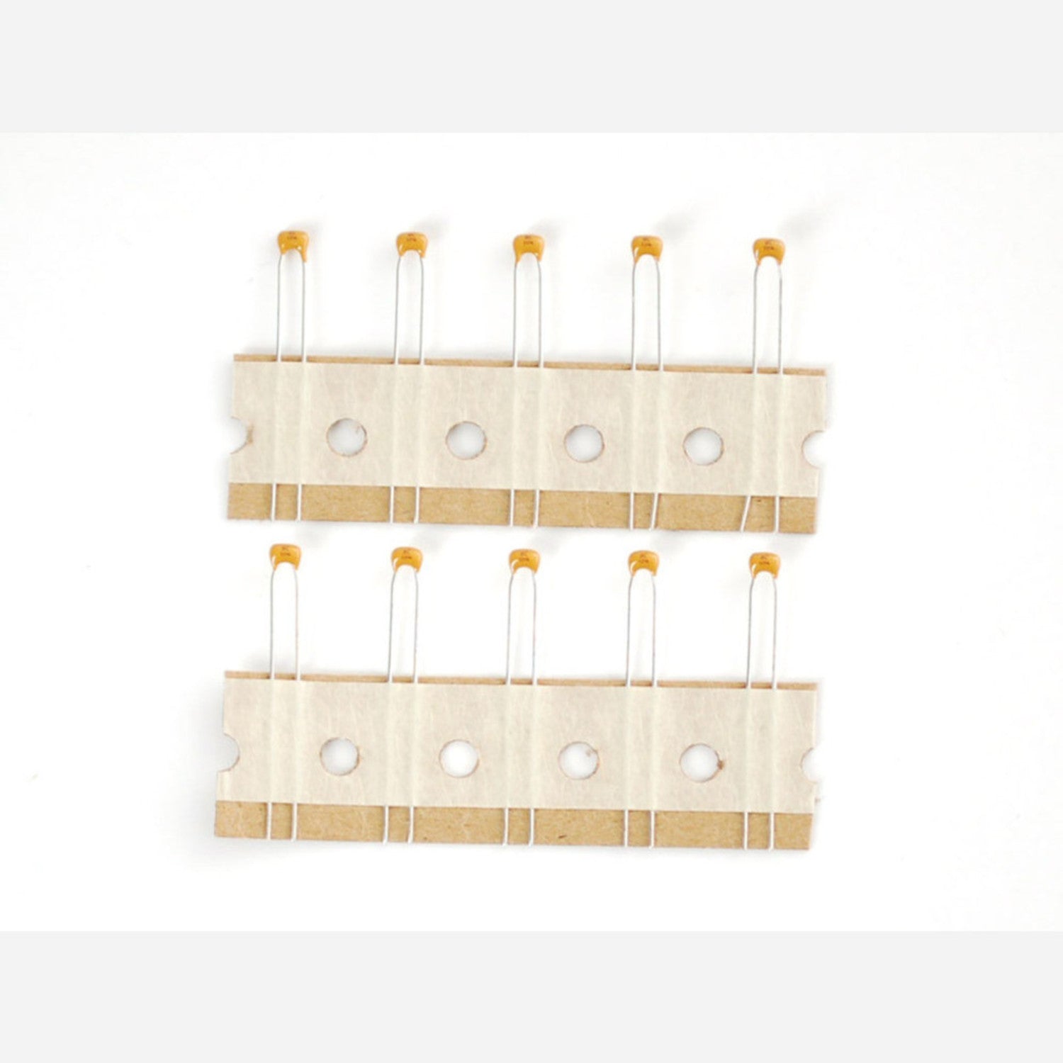 Pack of 10 0.1 Microfarad Ceramic Capacitors for Electronic Circuits