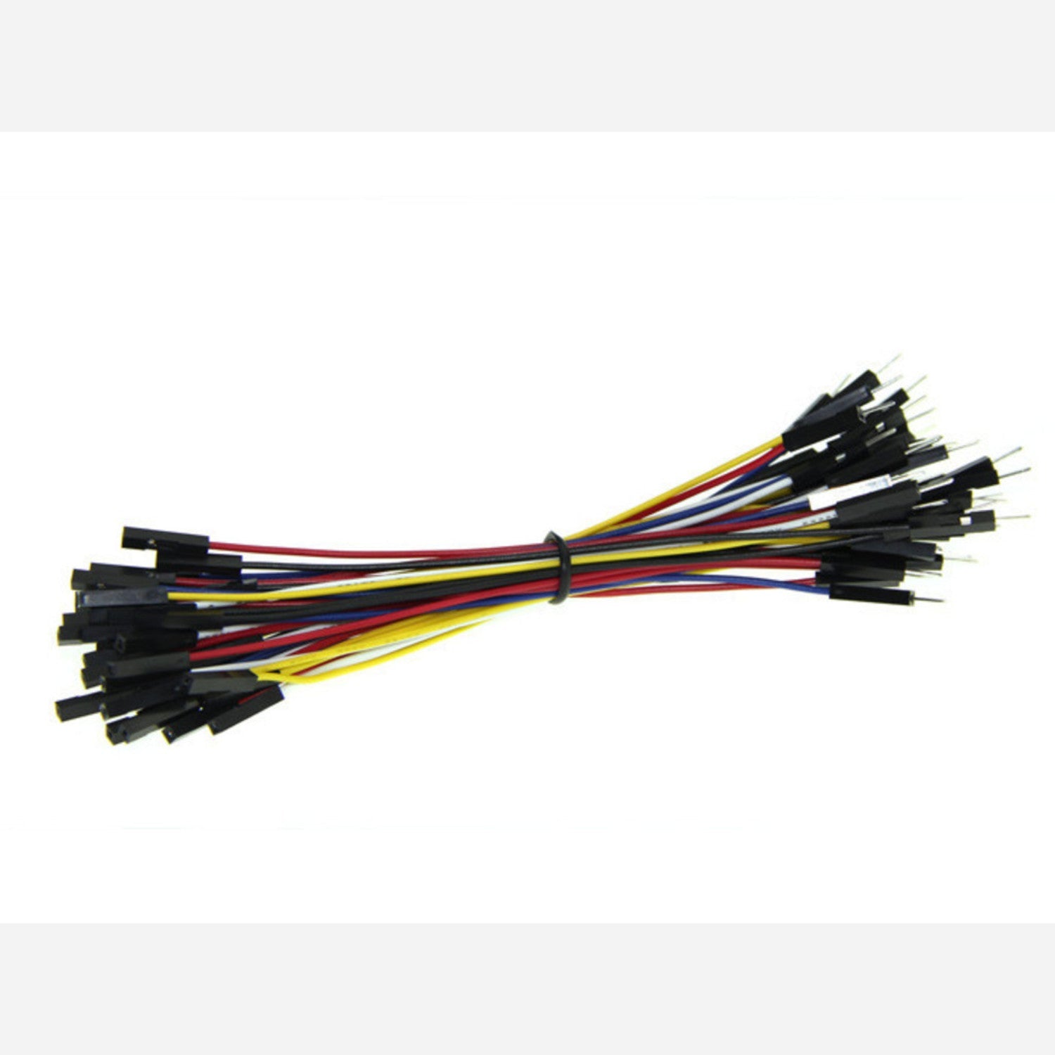 Electrical Circuit Accessory: Pack of 50 125mm Single Pin Female - Male Jumper Wires