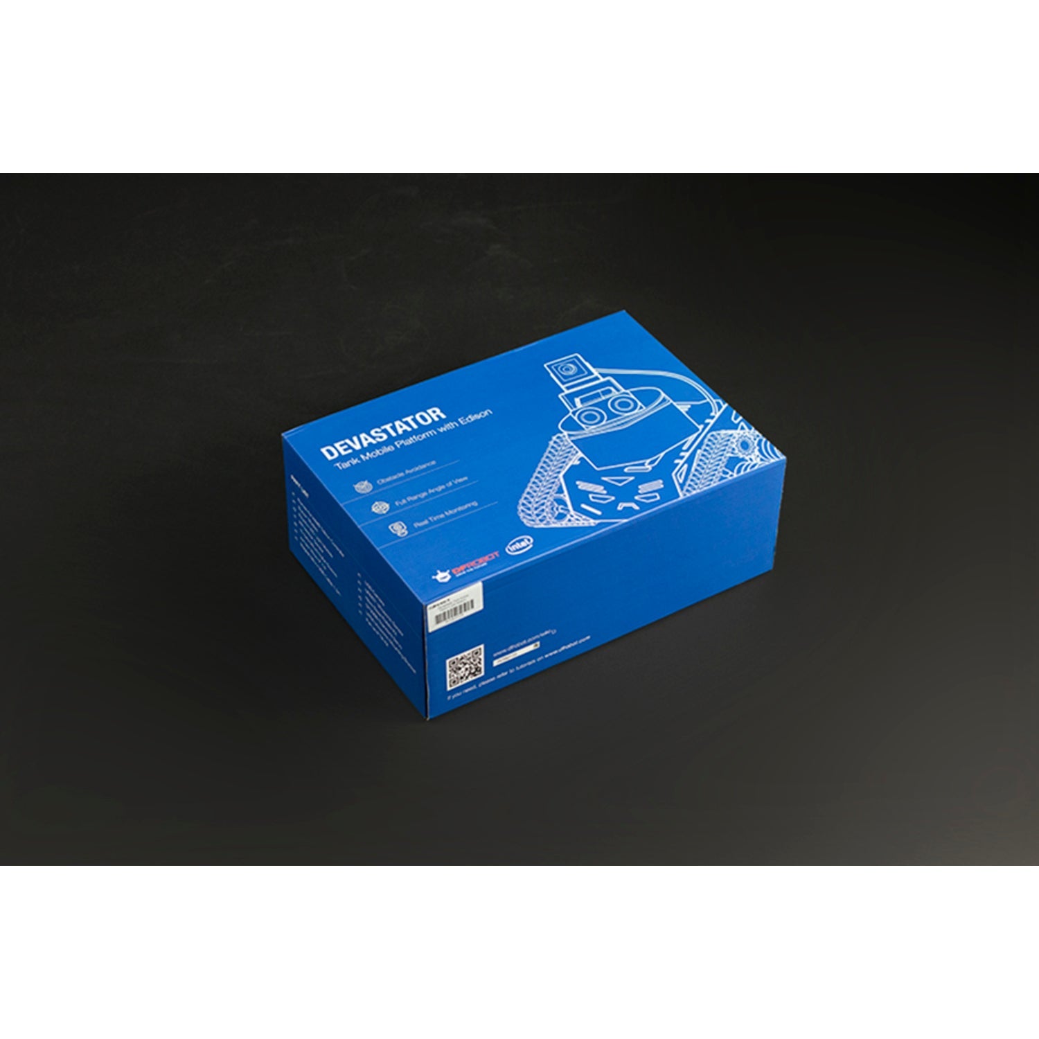 Intel Edison Powered Devastator Robot Kit with Built-in WiFi Vision and Sensors